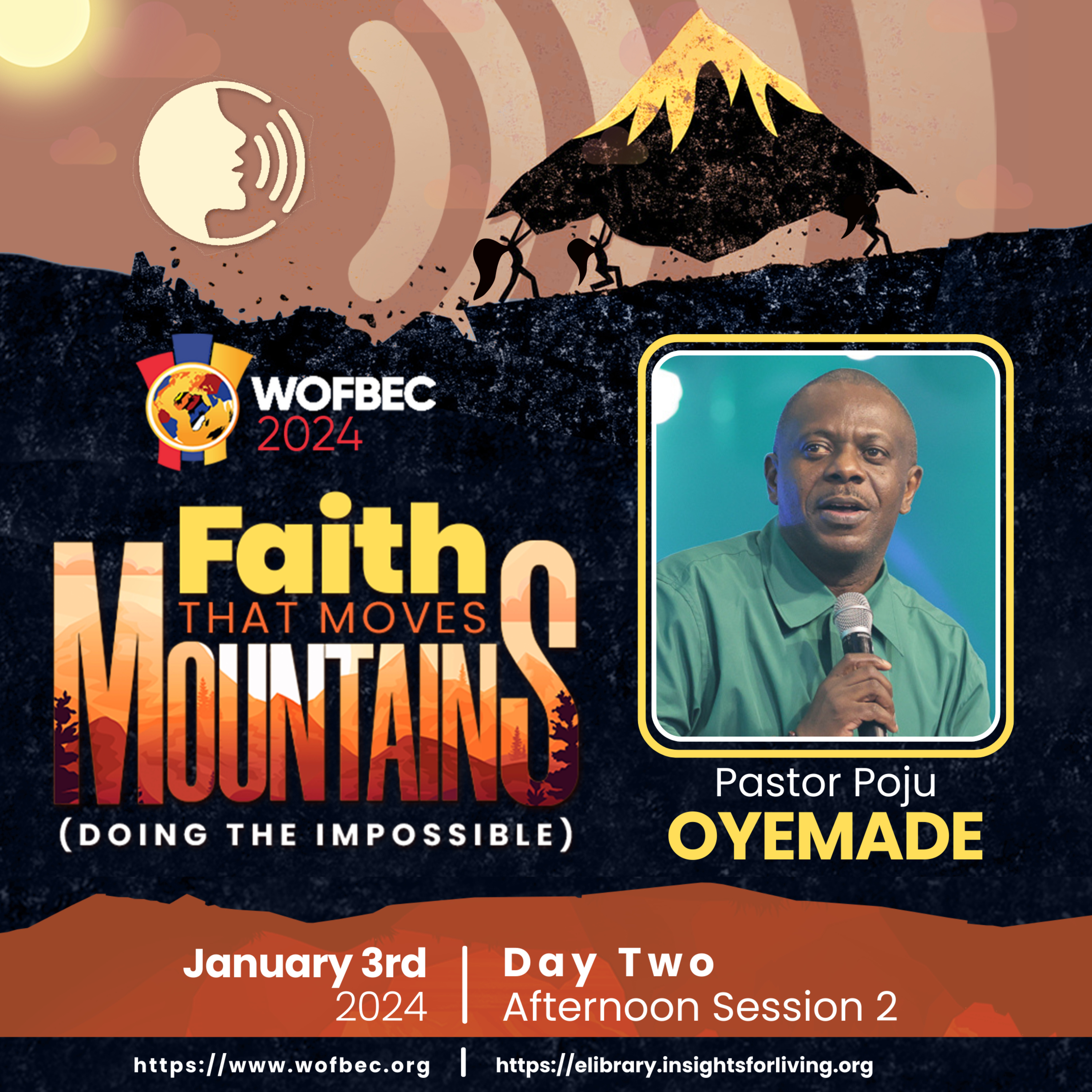 WOFBEC DAY 2 AFTERNOON SESSION 2 PASTOR PASTOR POJU OYEMADE episode artwork