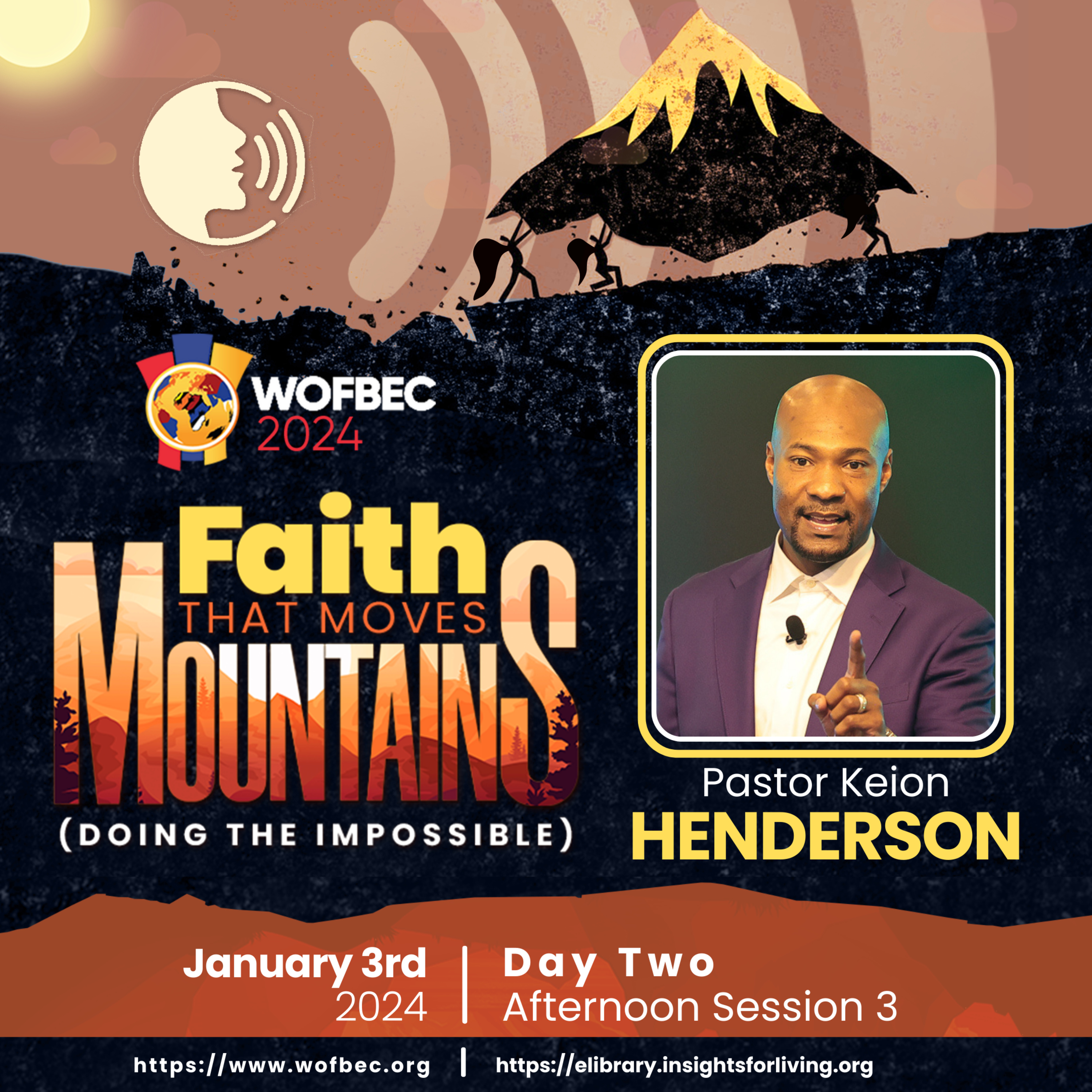 WOFBEC DAY 2 AFTERNOON SESSION 3 PASTOR KEION HENDERSON episode artwork