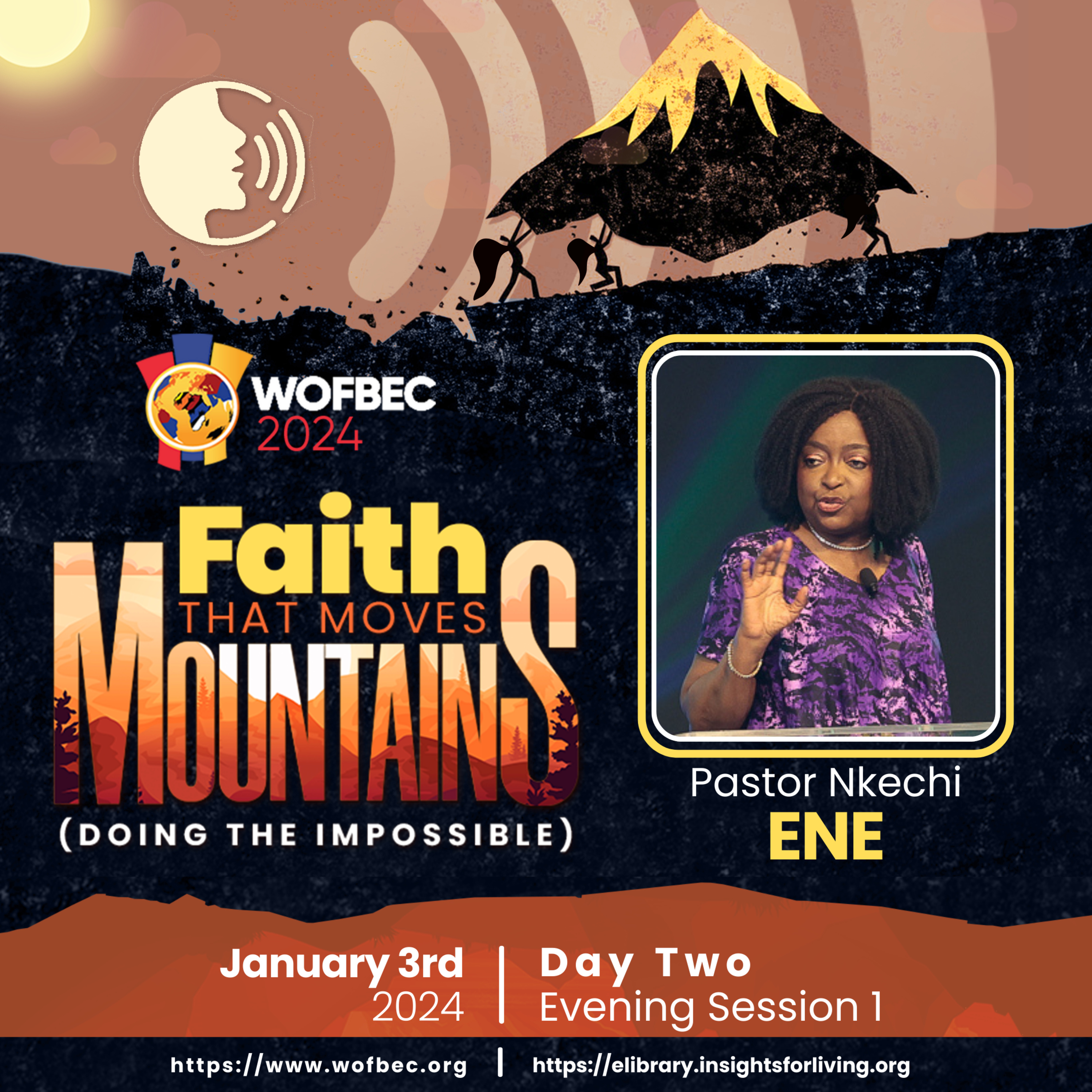 WOFBEC DAY 2 EVENING SESSION 1 PASTOR NKECHI ENE : The Grace To Do The Impossible episode artwork