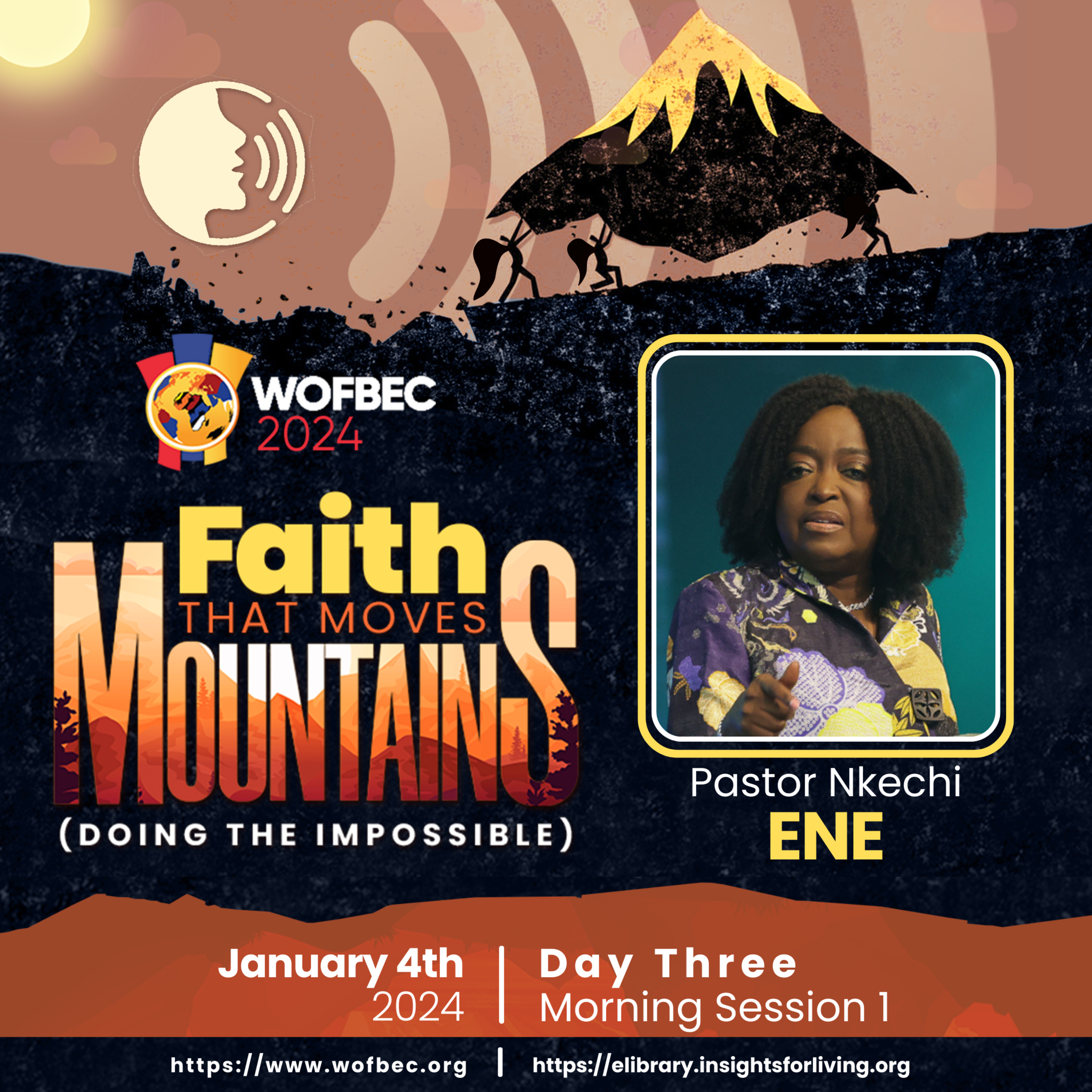 WOFBEC DAY 3 MORNING SESSION 1 PASTOR NKECHI ENE : The Grace To Do The Impossible episode artwork