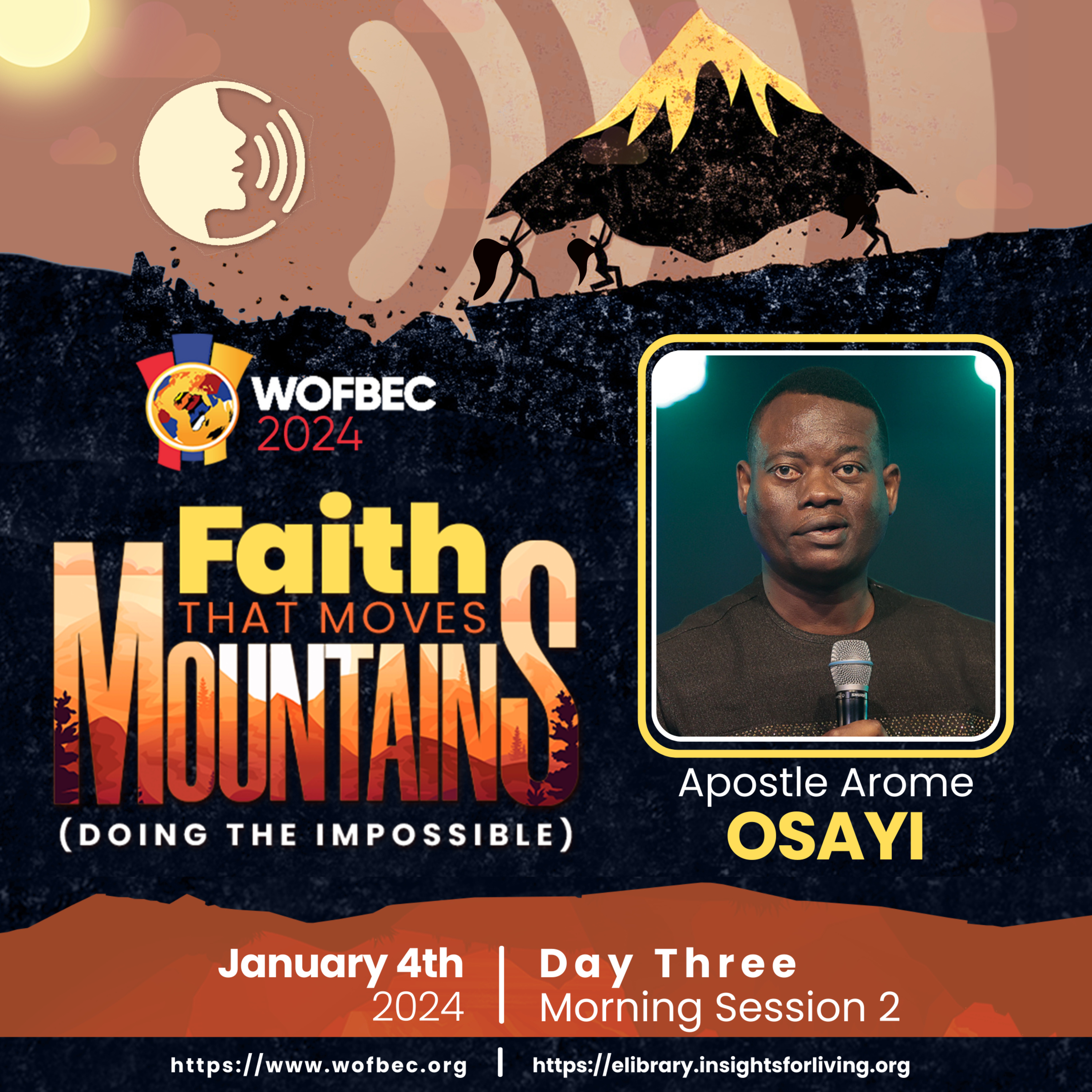 WOFBEC DAY 3 MORNING SESSION 2 APOSTLE AROME OSAYI episode artwork