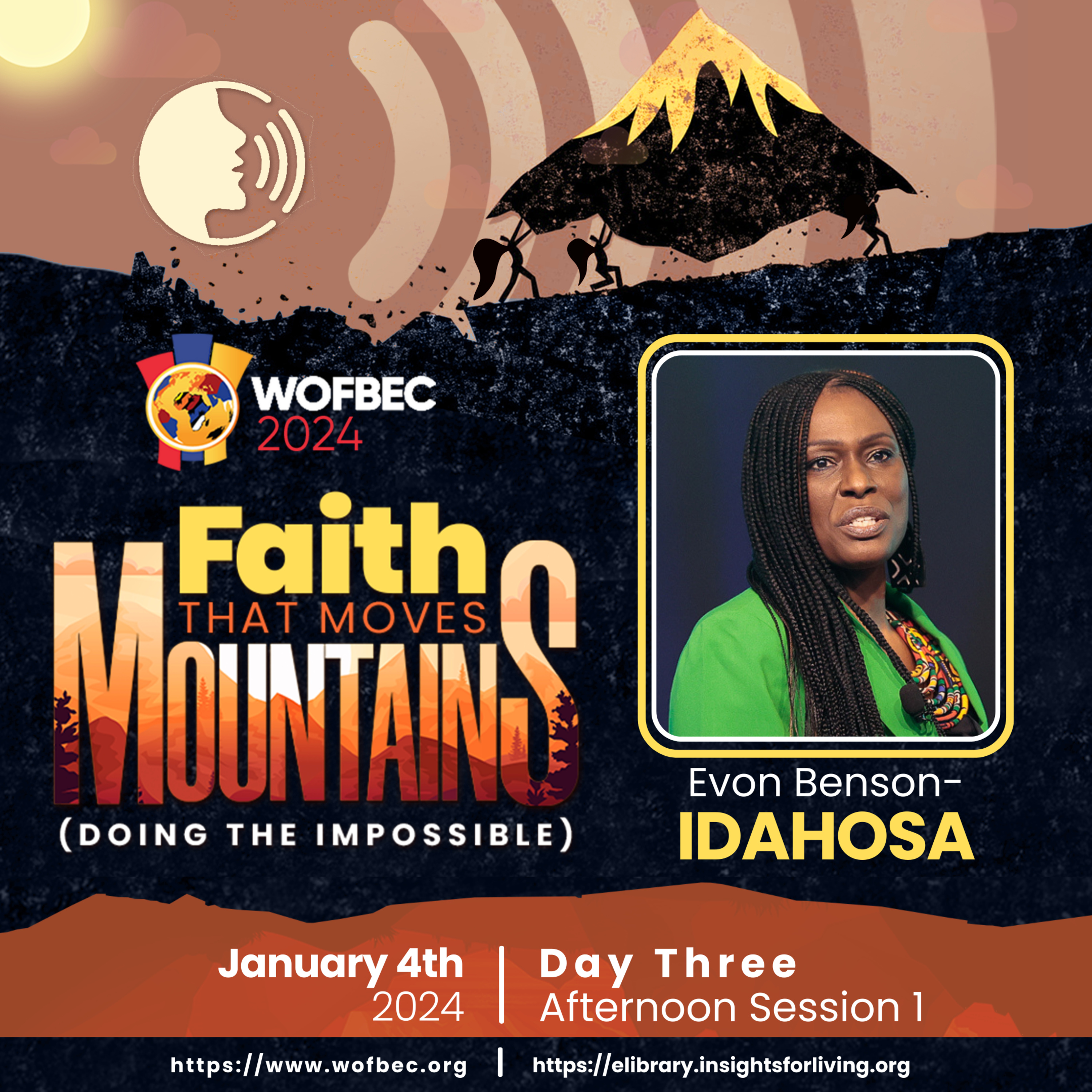 WOFBEC DAY 3 AFTERNOON SESSION 1 EVON BENSON-IDAHOSA episode artwork