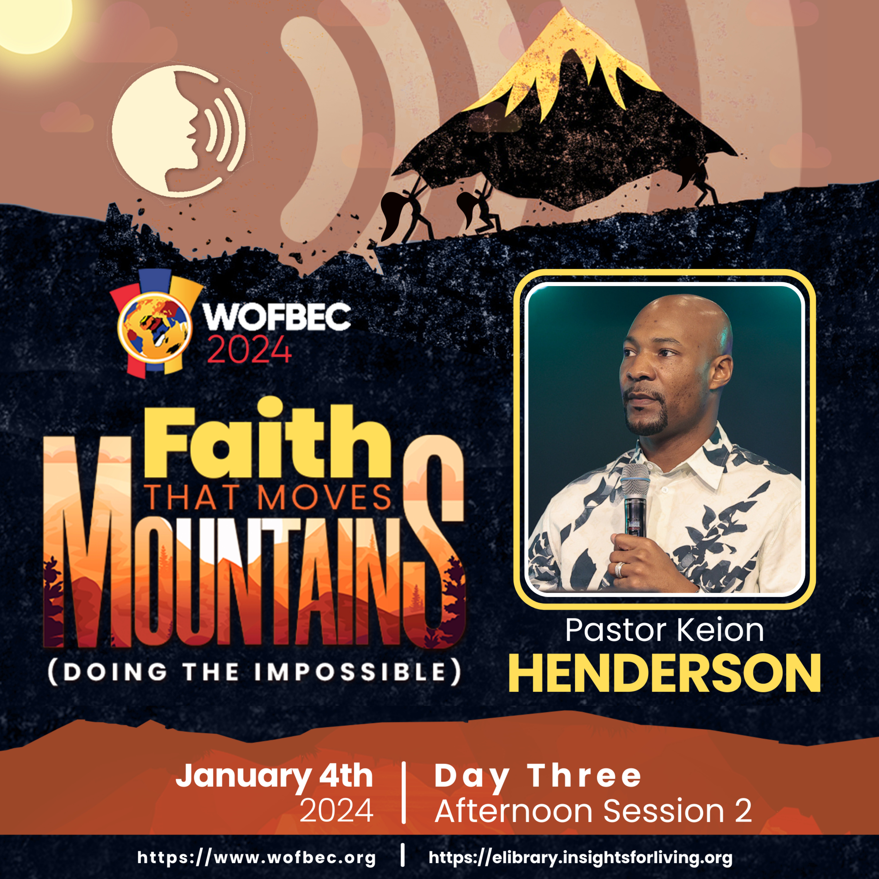 WOFBEC DAY 3 AFTERNOON SESSION 2 PASTOR KEION HENDERSON episode artwork