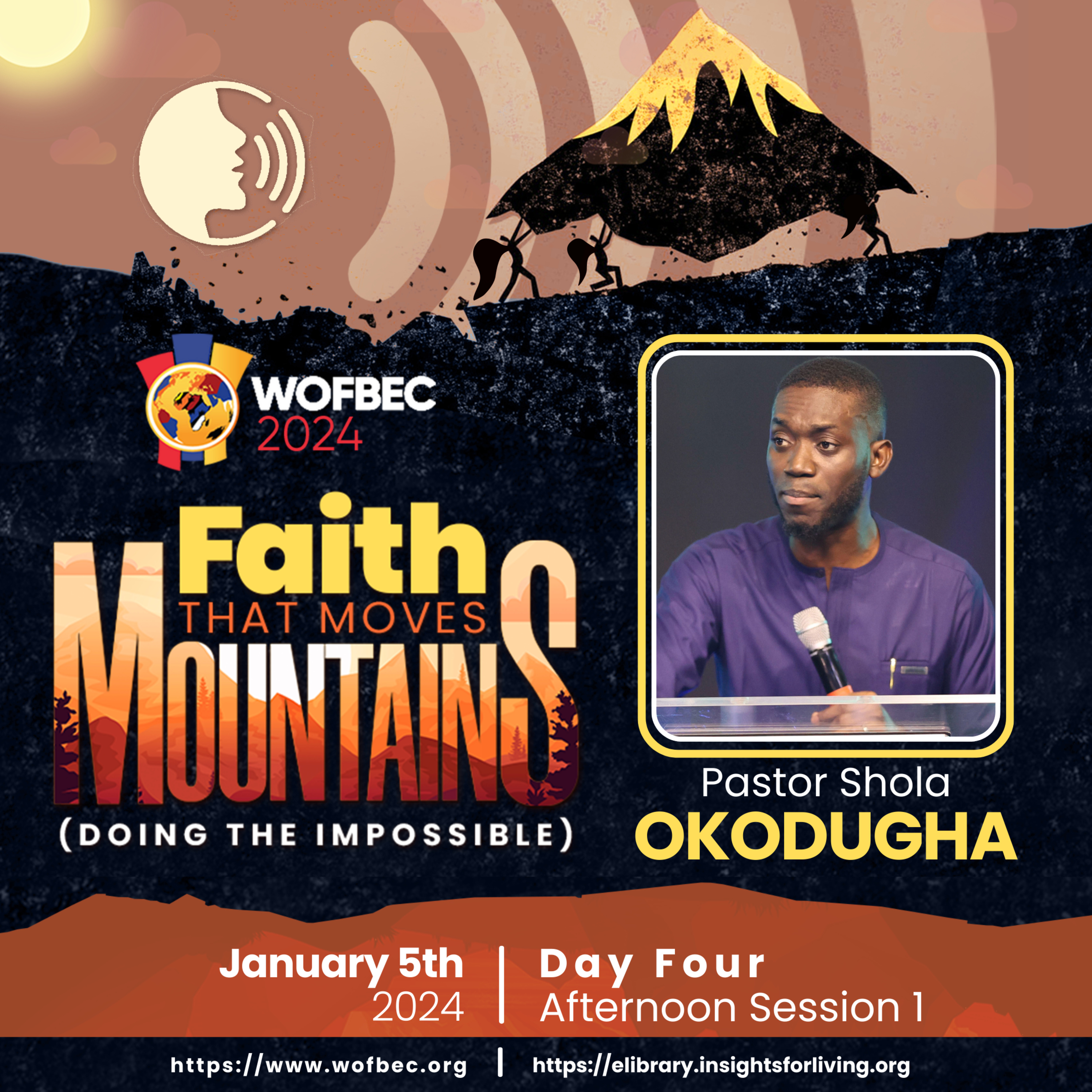 WOFBEC DAY 4 AFTERNOON SESSION 1 PASTOR SHOLA OKODUGHA episode artwork