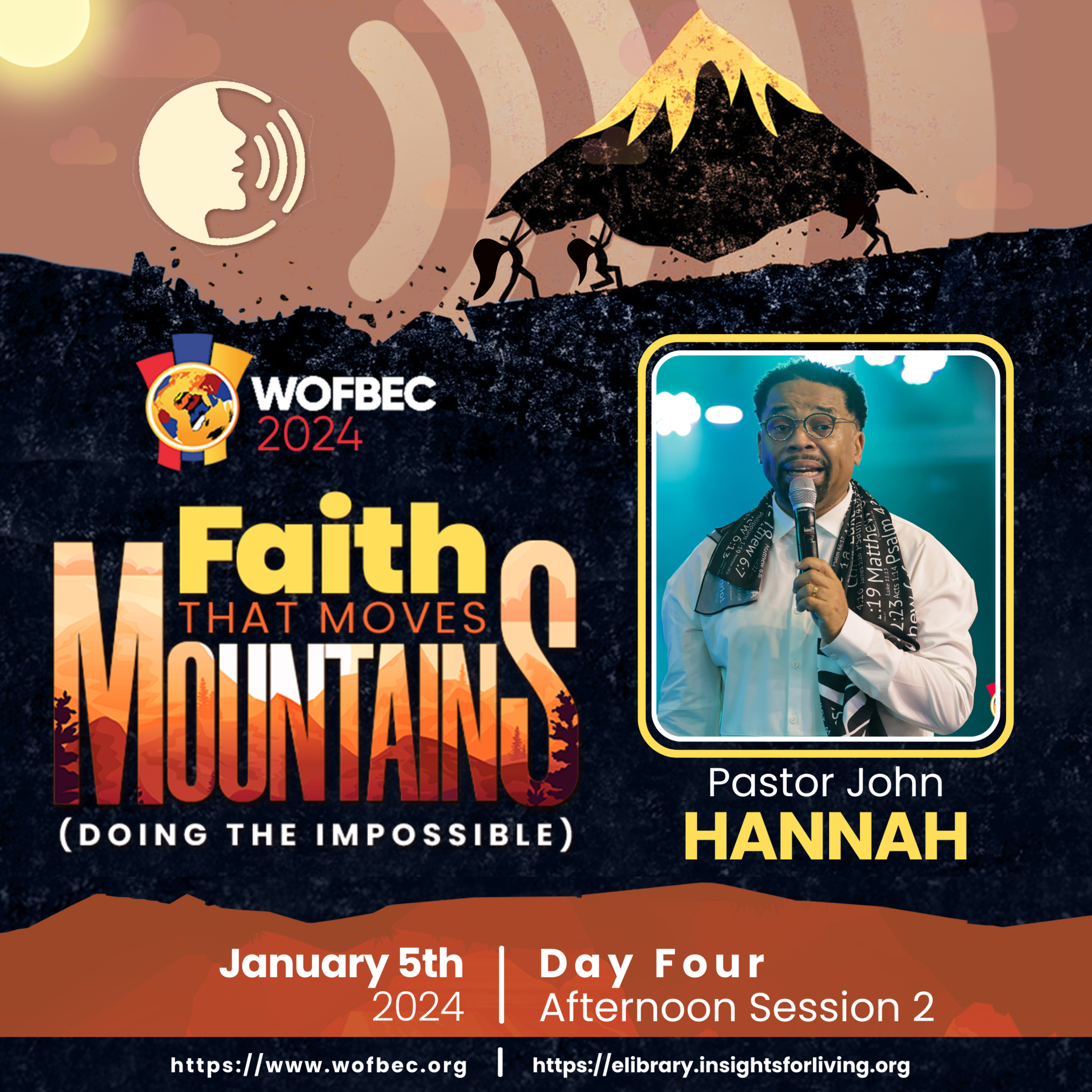 WOFBEC DAY 4 AFTERNOON SESSION 2 PASTOR JOHN HANNAH episode artwork