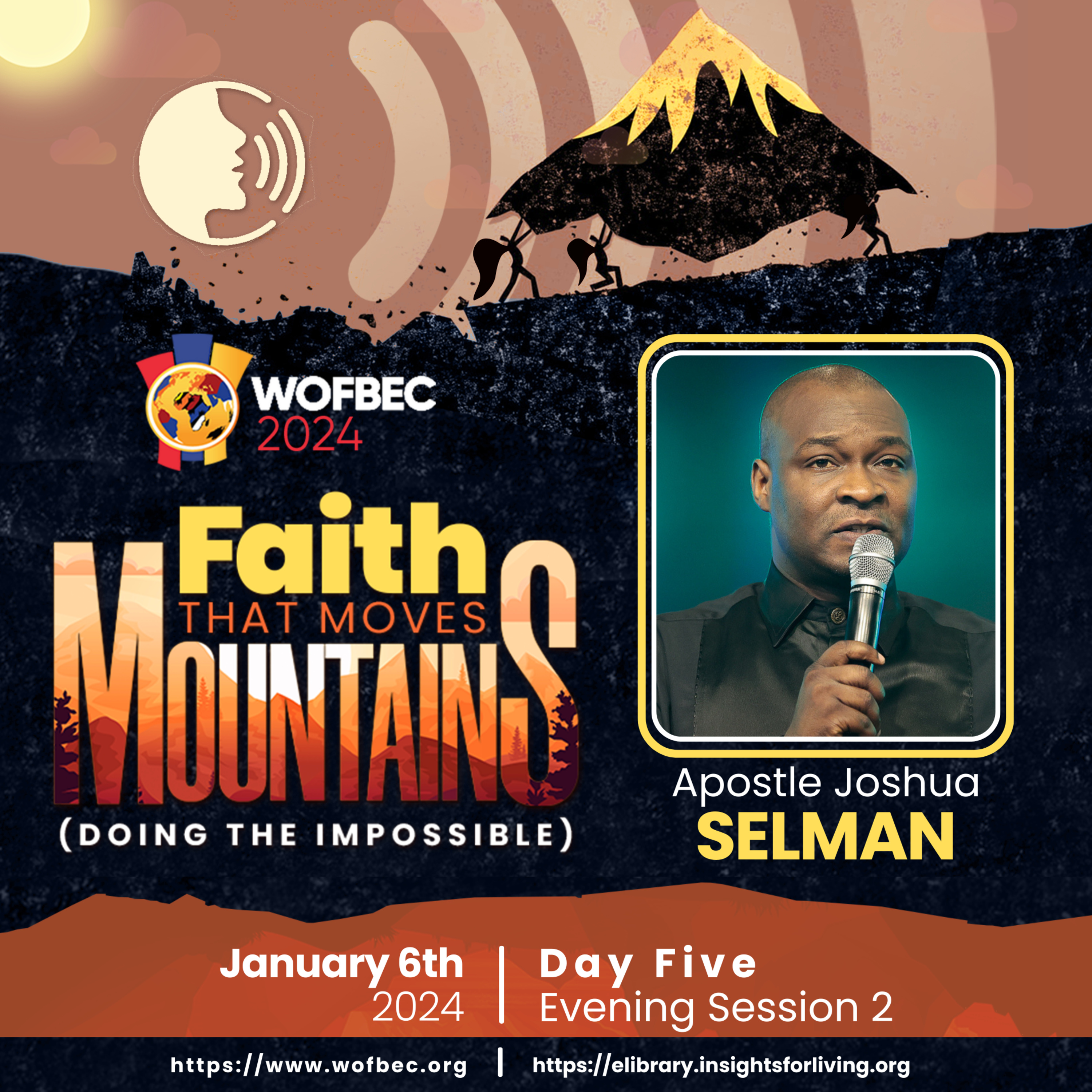 WOFBEC DAY 5 EVENING SESSION 2 APOSTLE JOSHUA SELMAN episode artwork