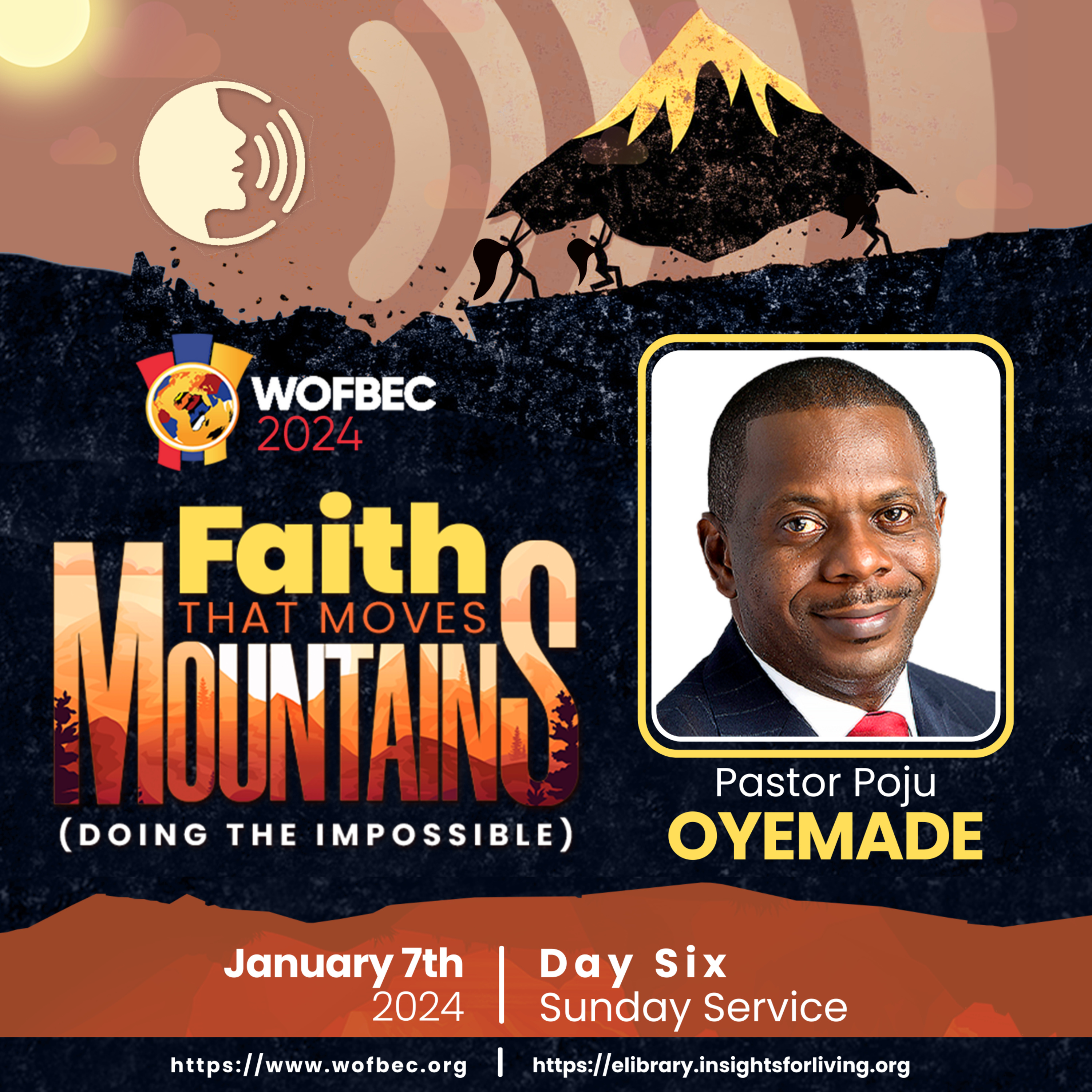 WOFBEC DAY 6 SUNDAY SERVICE PASTOR POJU OYEMADE episode artwork