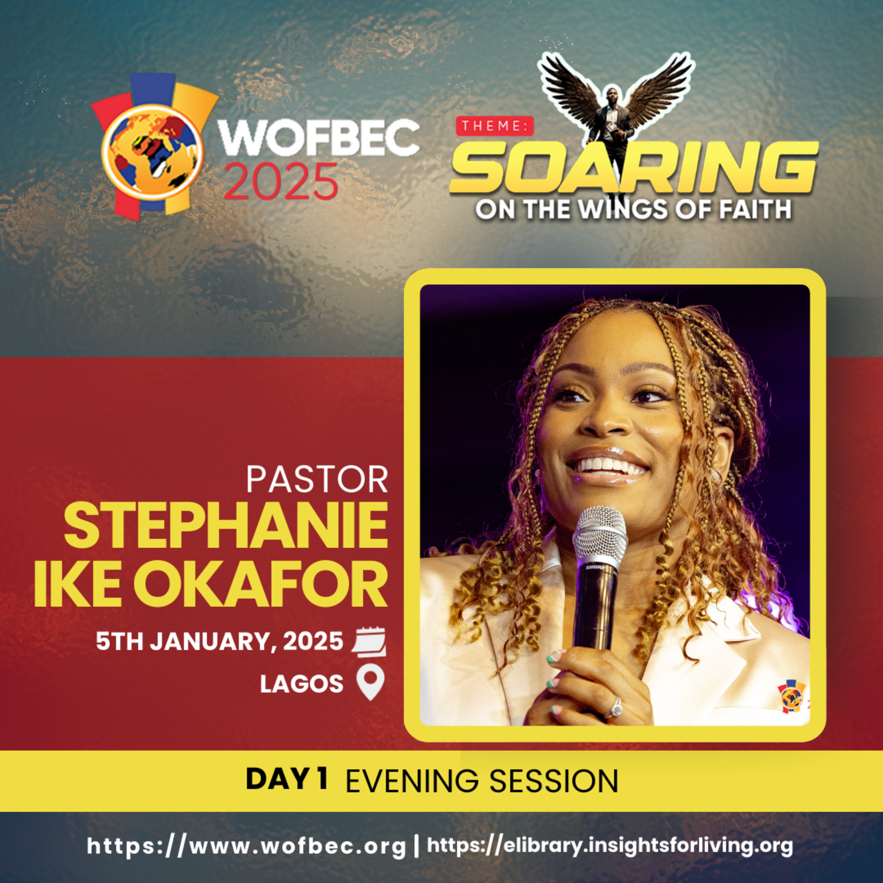 WOFBEC DAY 1 EVENING SESSION 1 PASTOR STEPHANIE IKE OKAFOR episode artwork