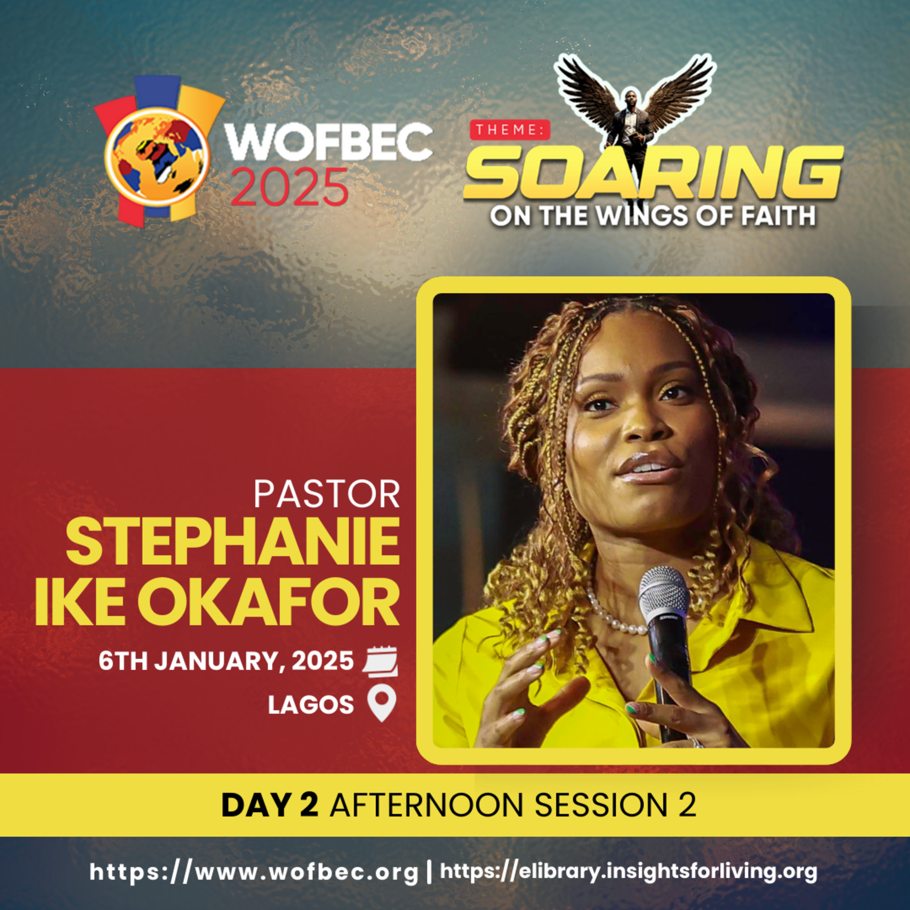 WOFBEC DAY 2 AFTERNOON SESSION 2 PASTOR STEPHANIE IKE OKAFOR episode artwork