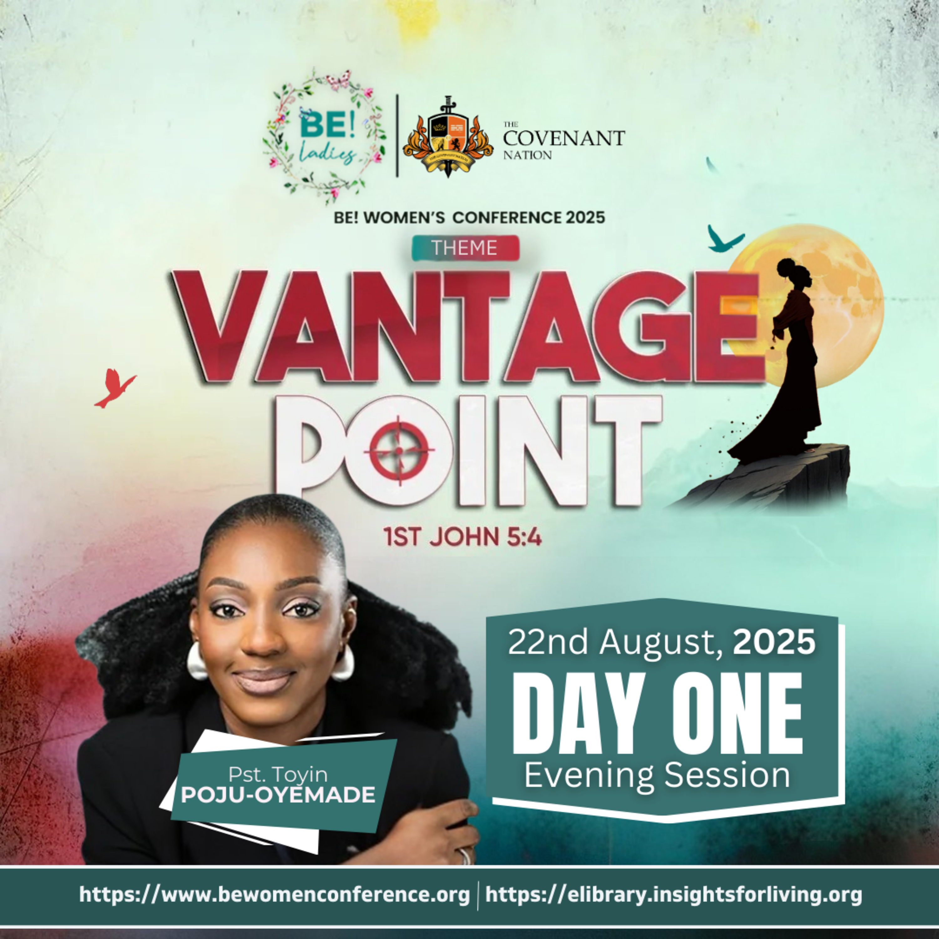 BE WOMEN'S CONFERENCE DAY 1 EVENING SESSION 1 PASTOR TOYIN OYEMADE episode artwork