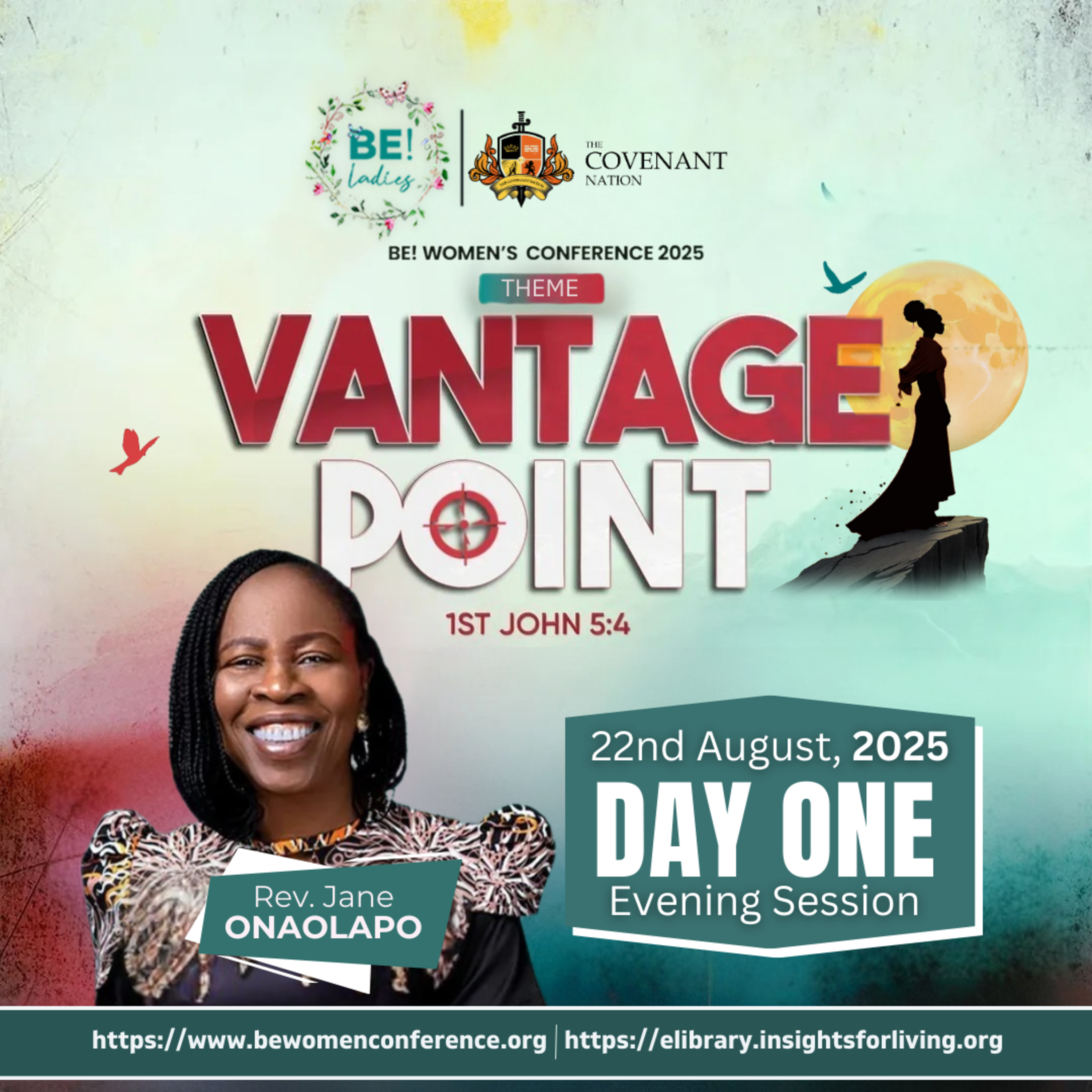 BE WOMEN'S CONFERENCE DAY 1 EVENING SESSION 2 REV JANET ONAOLAPO episode artwork