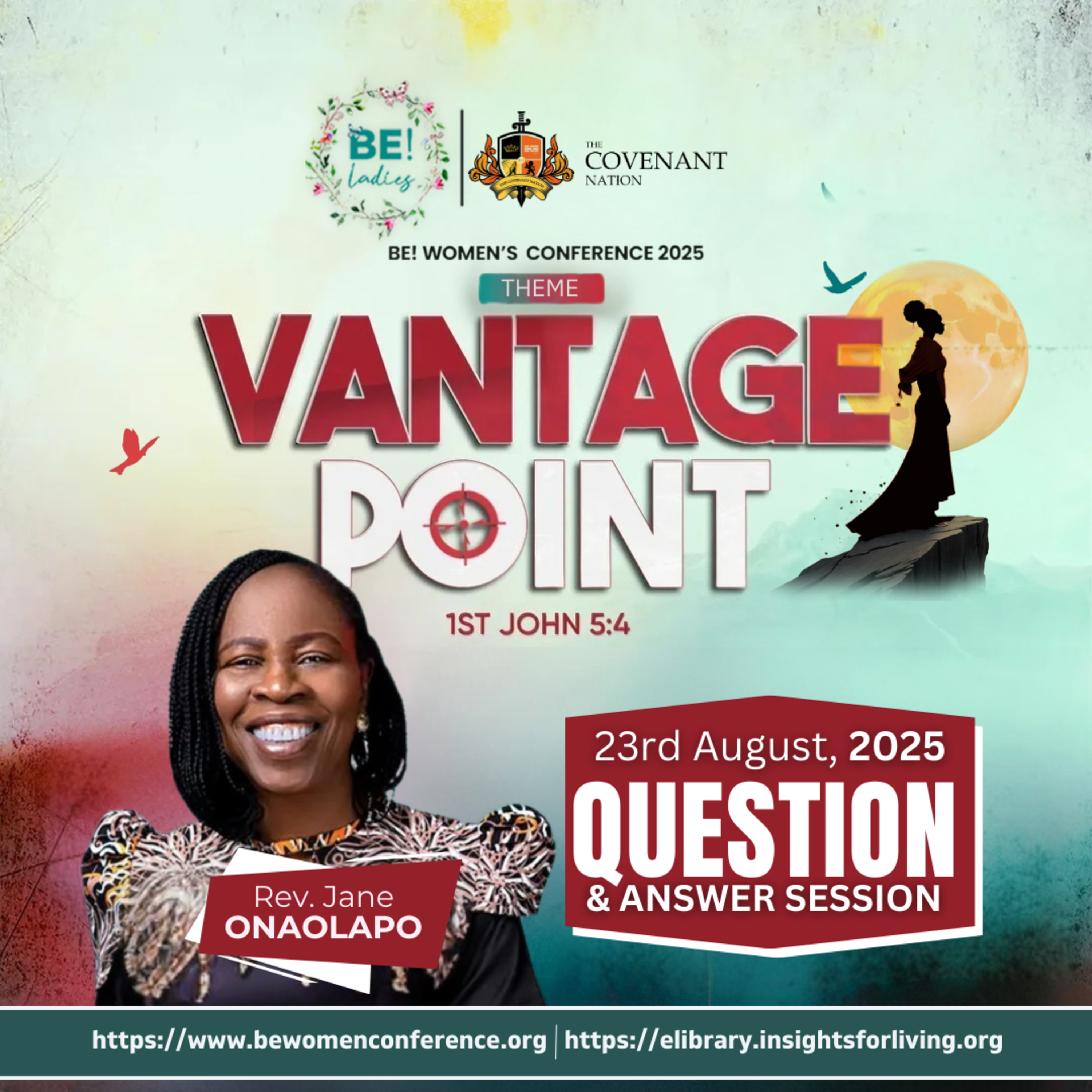 BE WOMEN'S CONFERENCE DAY 2 MORNING Q&A Session REV JANET ONAOLAPO episode artwork