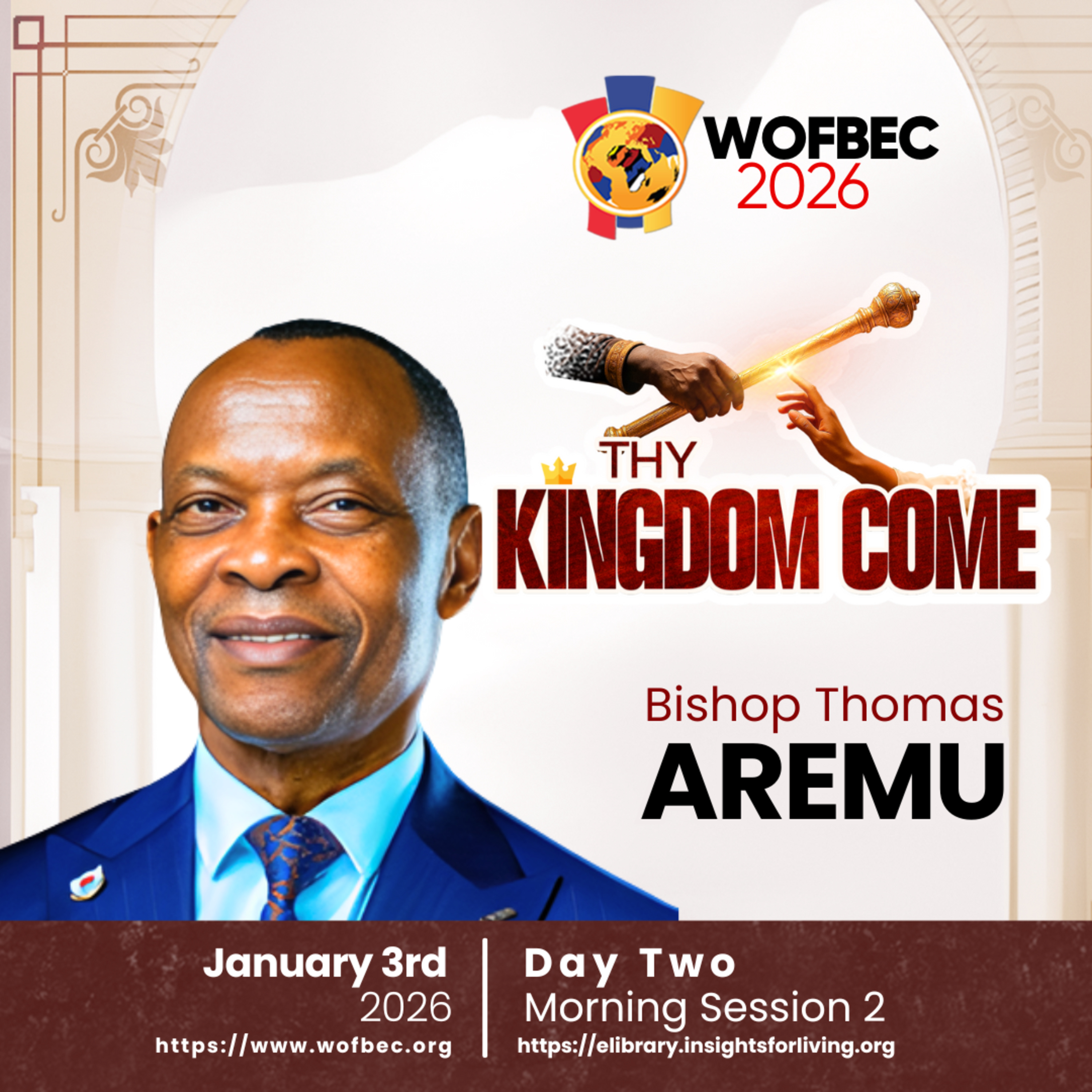 WOFBEC DAY 2 MORNING SESSION 2 BISHOP THOMAS AREMU episode artwork