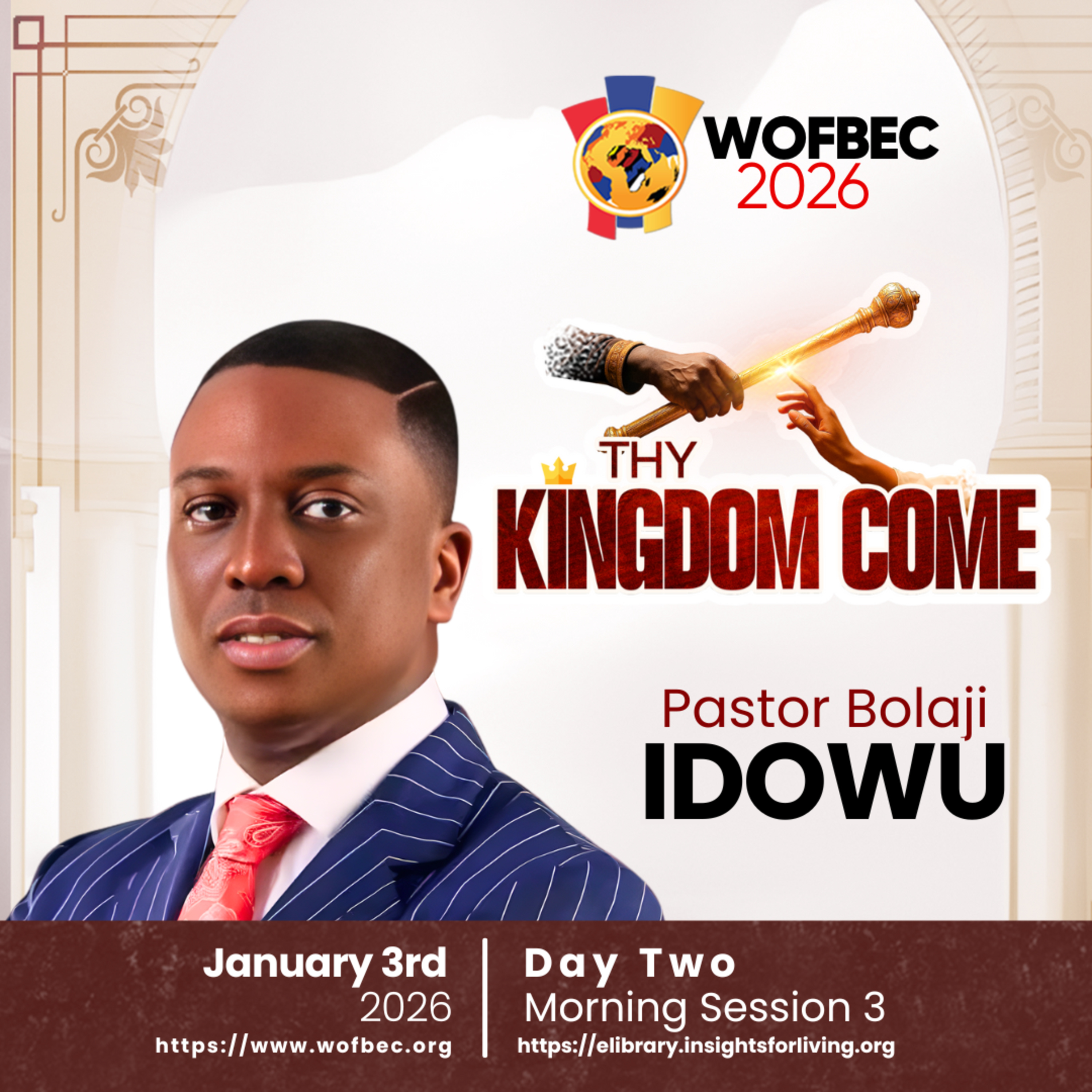 WOFBEC DAY 2 MORNING SESSION 3 PASTOR BOLAJI IDOWU episode artwork