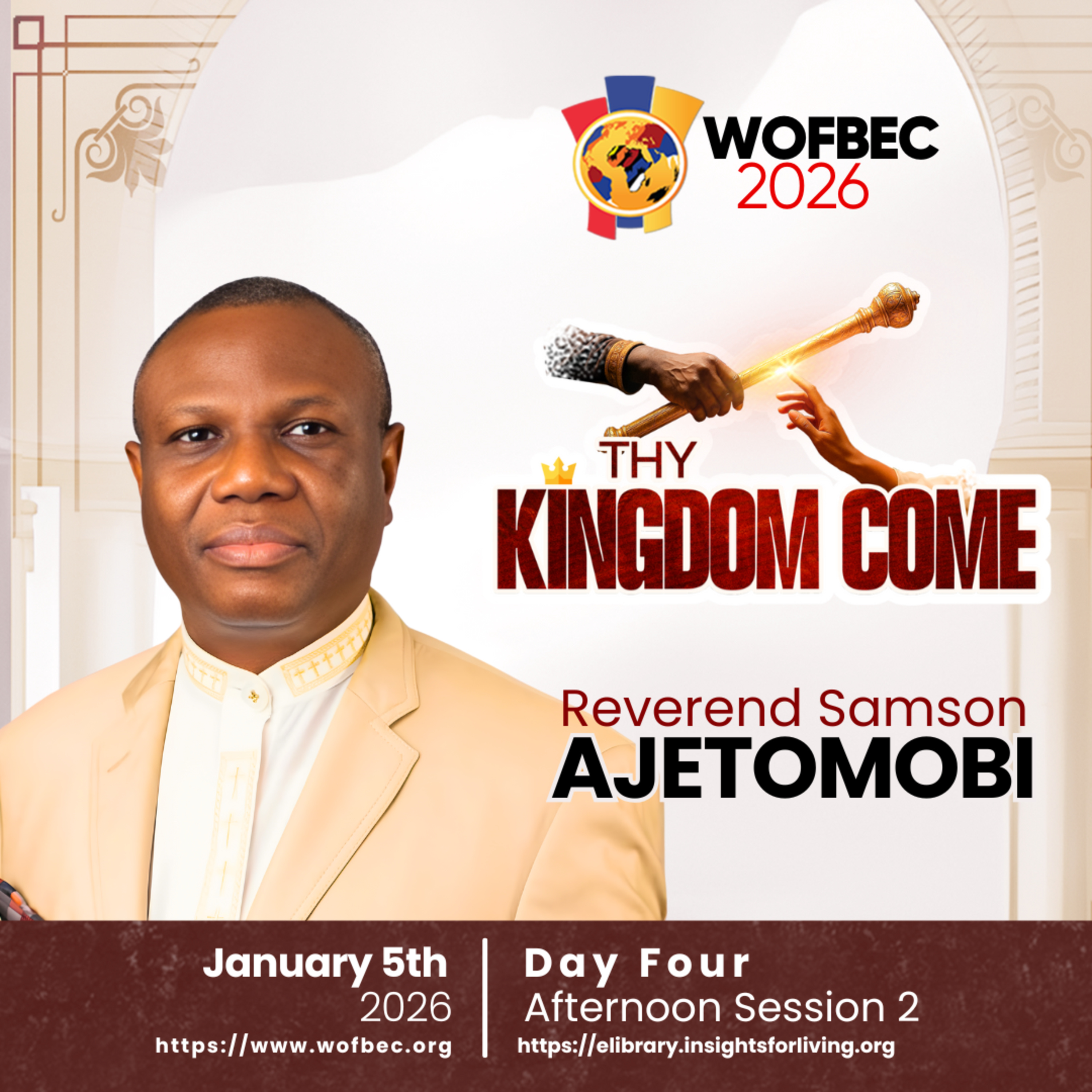 WOFBEC DAY 4 AFTERNOON SESSION 2 REV. SAMSON AJETOMOBI episode artwork