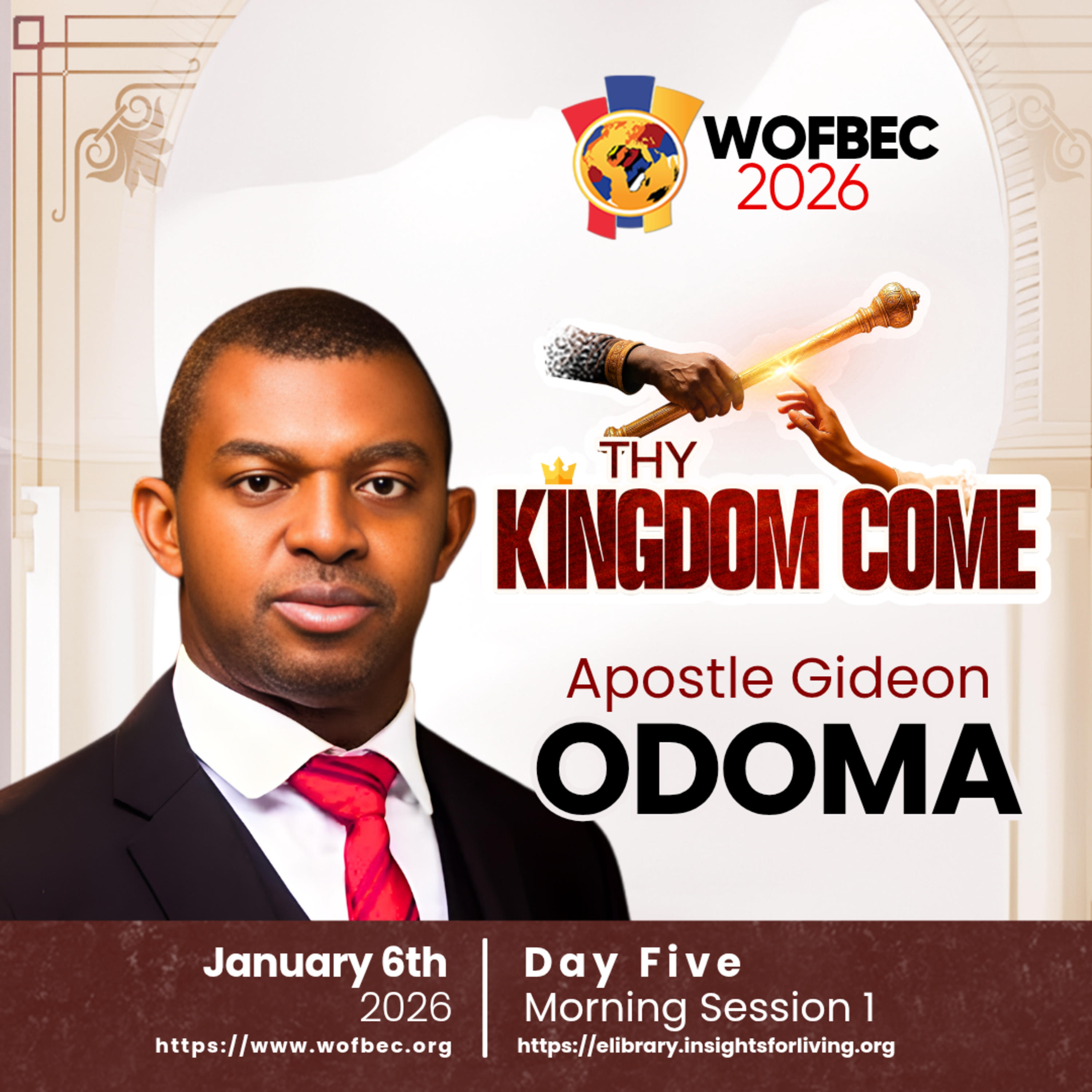 WOFBEC DAY 5 MORNING SESSION 1 APOSTLE GIDEON ODOMA episode artwork