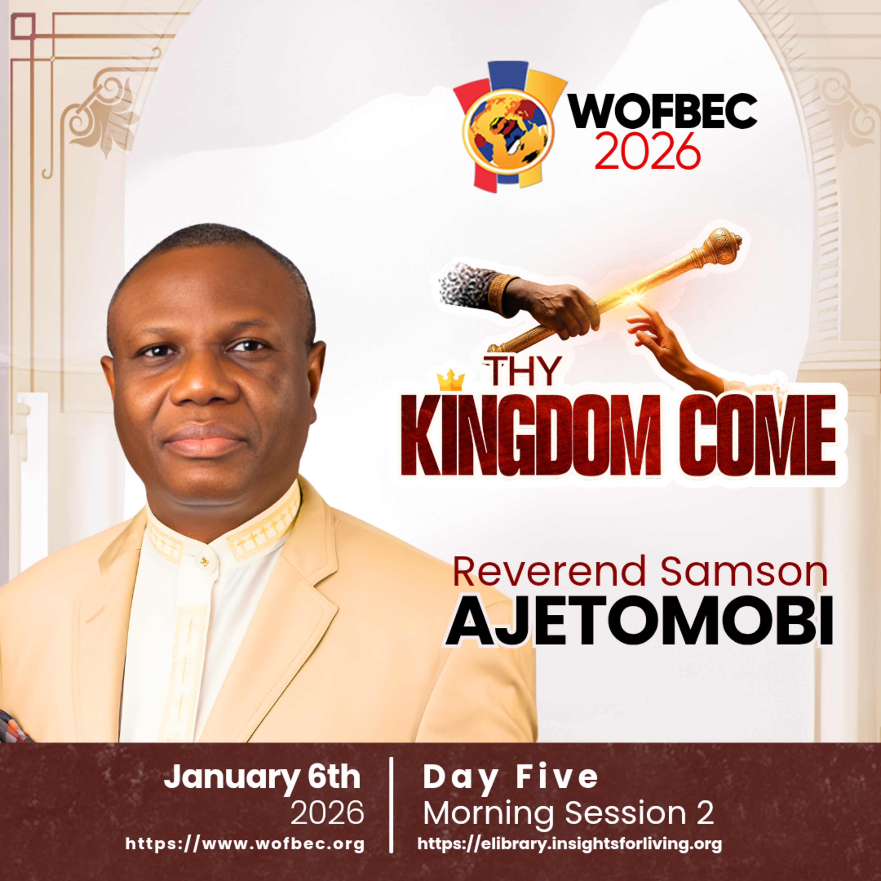 WOFBEC DAY 5 MORNING SESSION 2 REV. SAMSON AJETOMOBI episode artwork