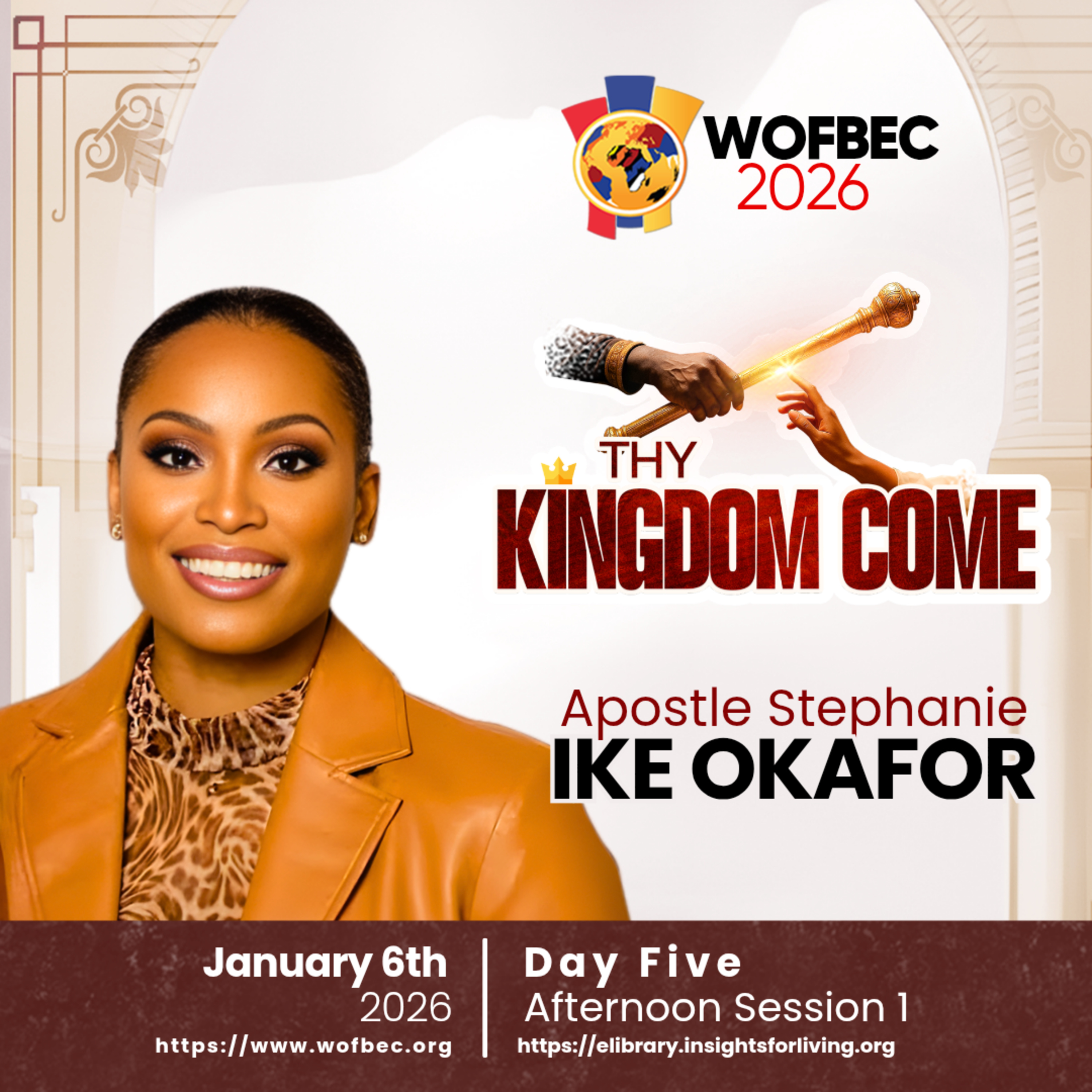WOFBEC DAY 5 AFTERNOON SESSION 1 APOSTLE STEPHANIE IKE OKAFOR episode artwork