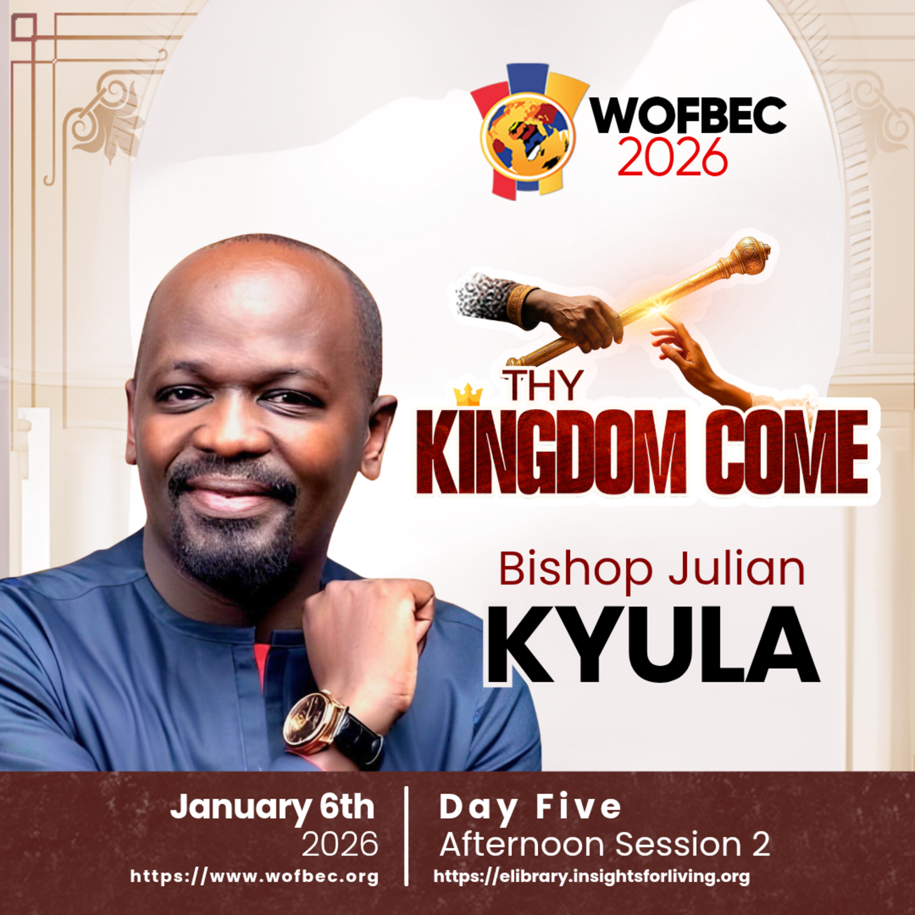 WOFBEC DAY 5 AFTERNOON SESSION 2 BISHOP JULIAN KYULA episode artwork