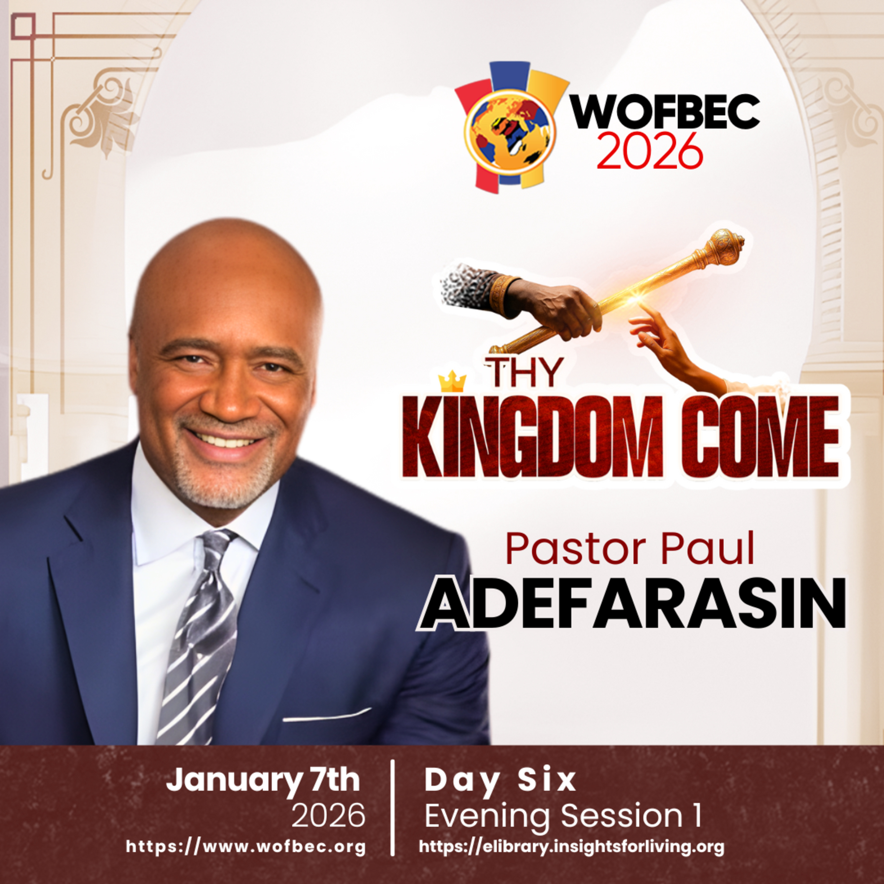 WOFBEC DAY 6 EVENING SESSION 1 PASTOR PAUL ADEFARASIN episode artwork