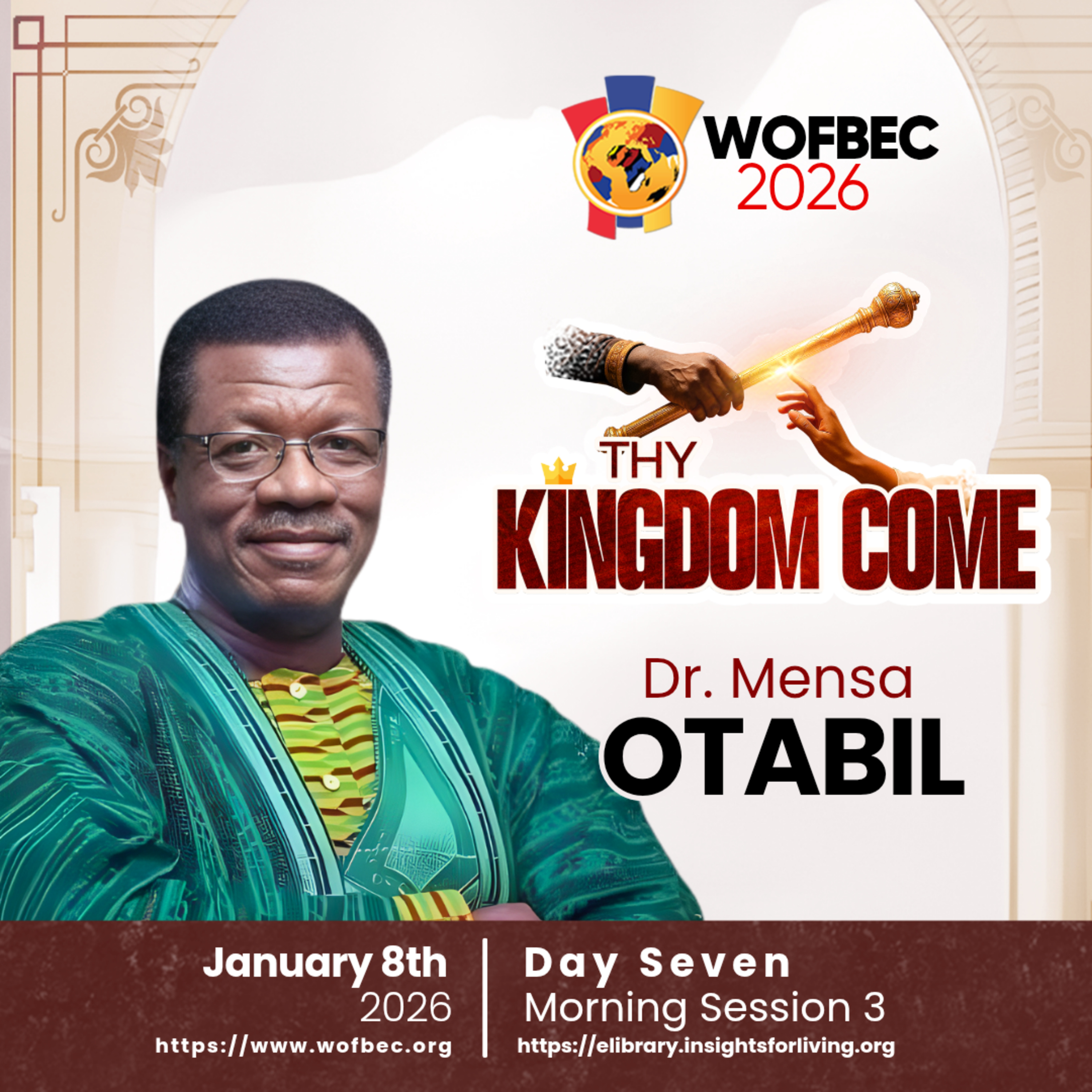 WOFBEC DAY 7 MORNING SESSION 3 DR. MENSA OTABIL episode artwork