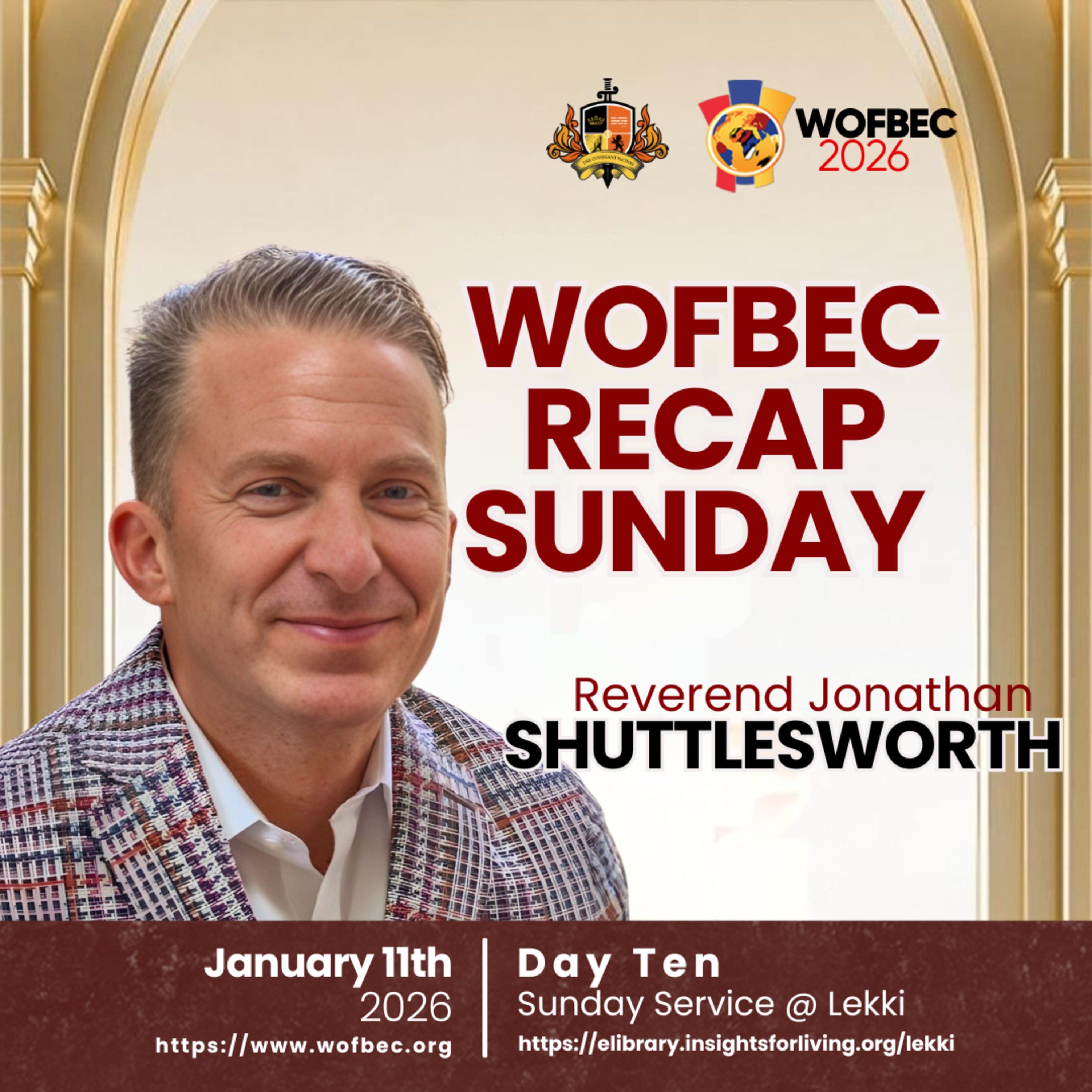 WOFBEC LEKKI SUNDAY SERVICE REVEREND JONATHAN SHUTTLESWORTH episode artwork