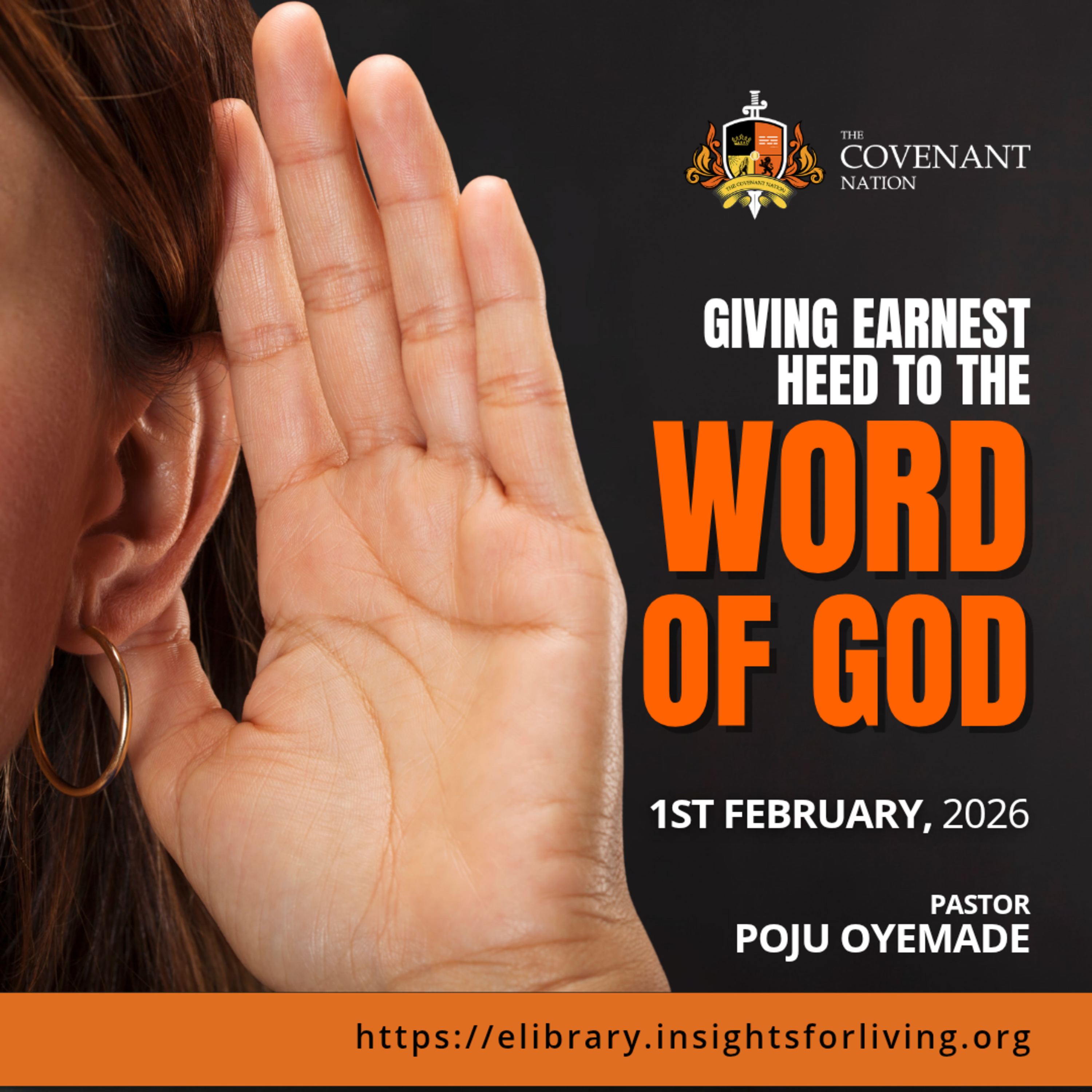 Giving Earnest Heed to the Word of God episode artwork