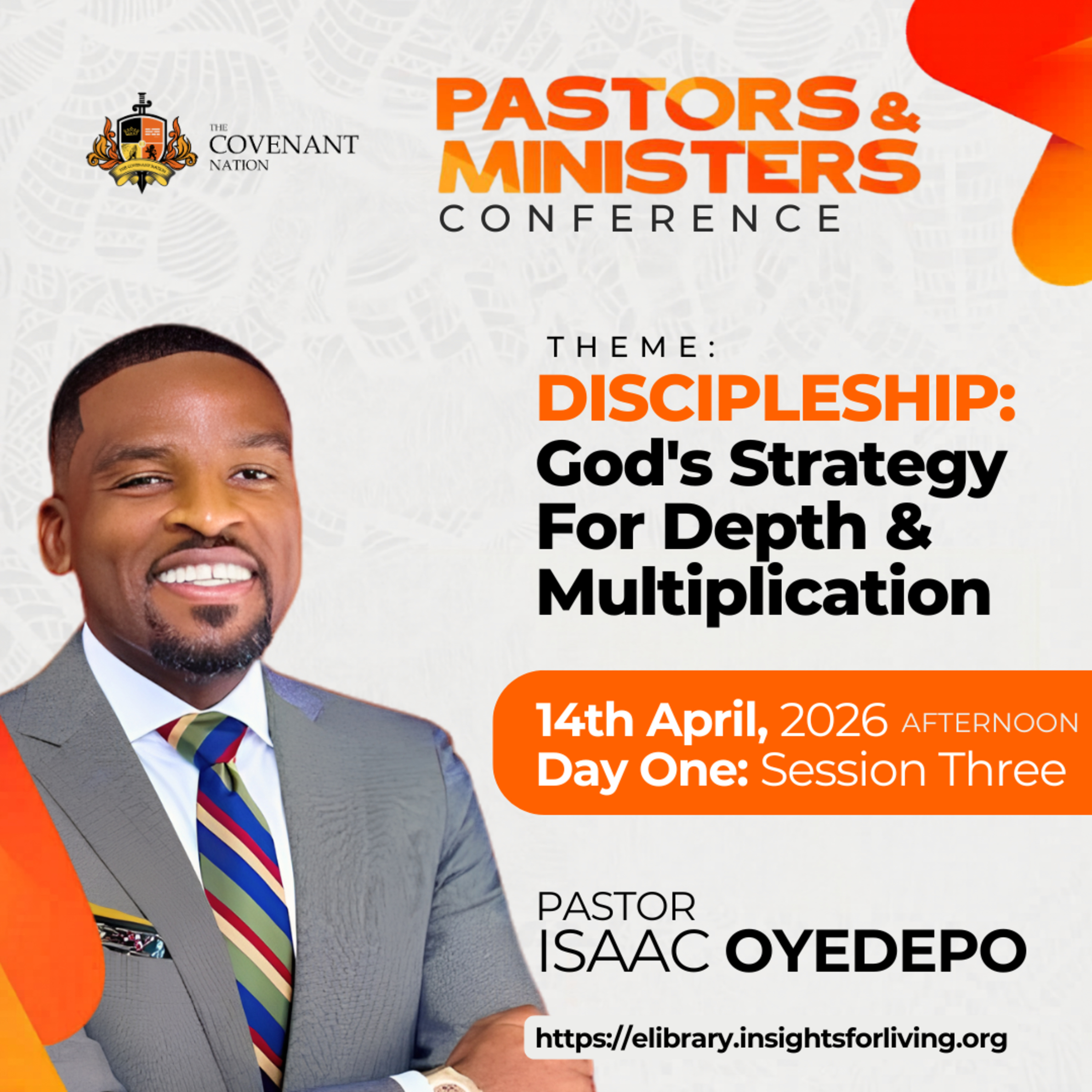 ICPMLW DAY 1 AFTERNOON SESSION PASTOR ISAAC OYEDEPO episode artwork