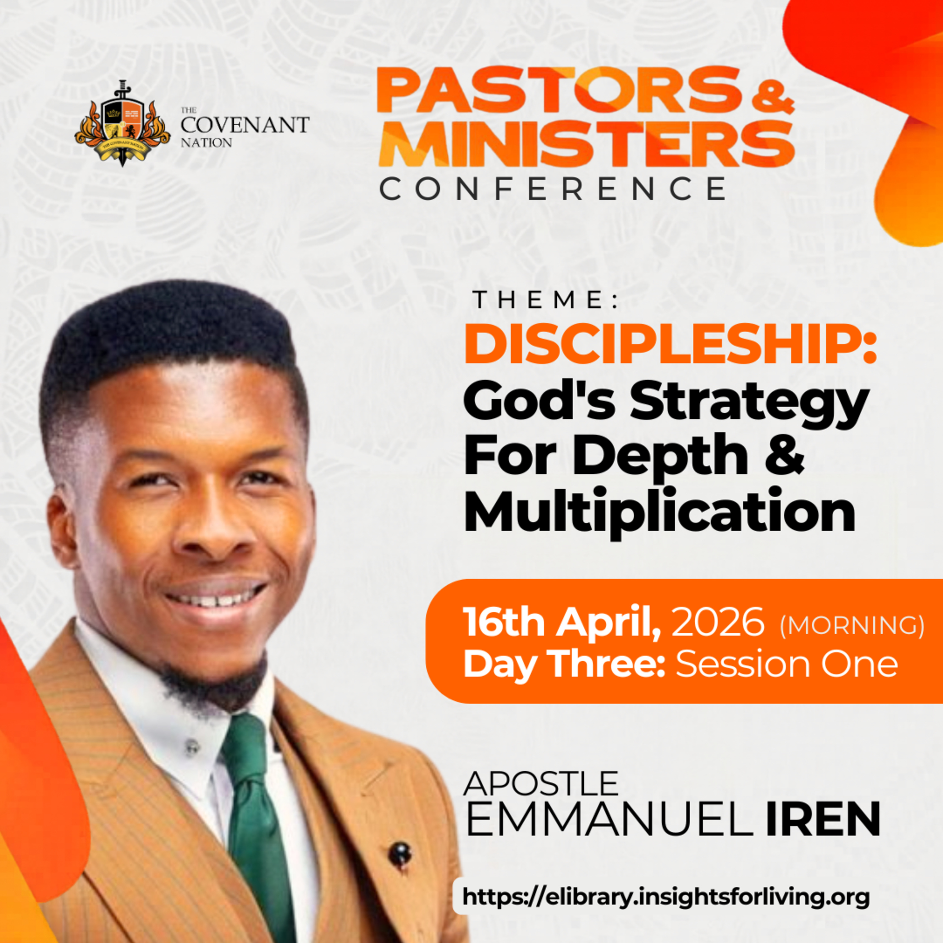 ICPMLW DAY 3 MORNING SESSION 1 APOSTLE EMMANUEL IREN episode artwork