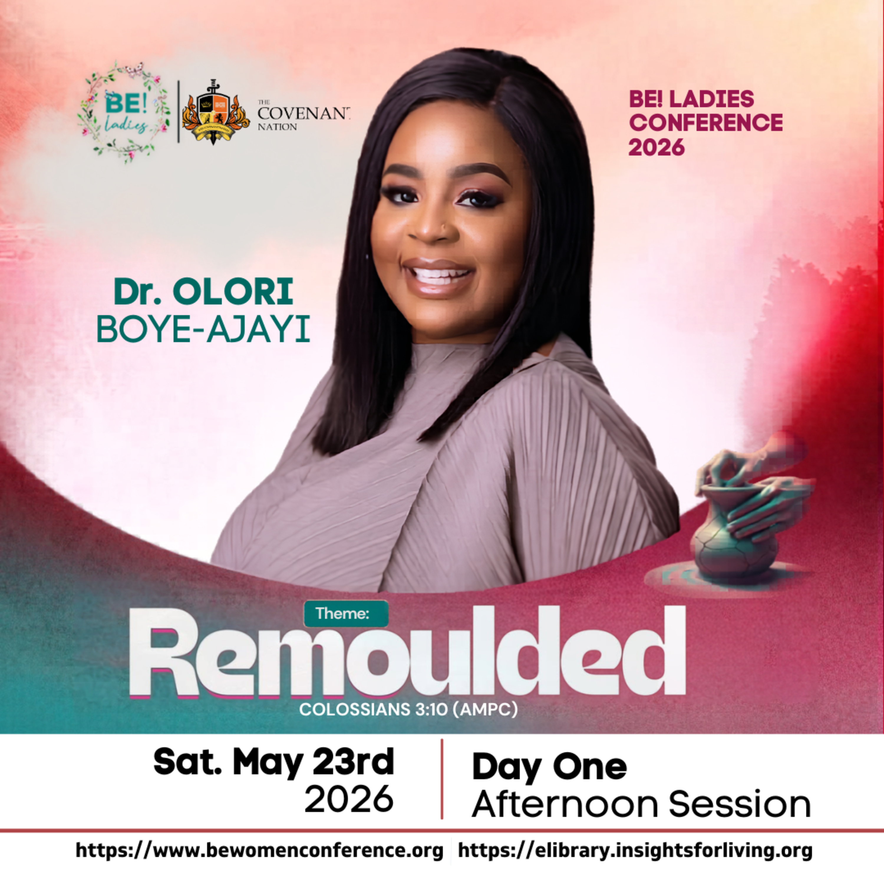 20260523_BE! LADIES CONFERENCE 2026 DAY 1 AFTERNOON SESSION DR. OLORI BOYE-AJAYI episode artwork
