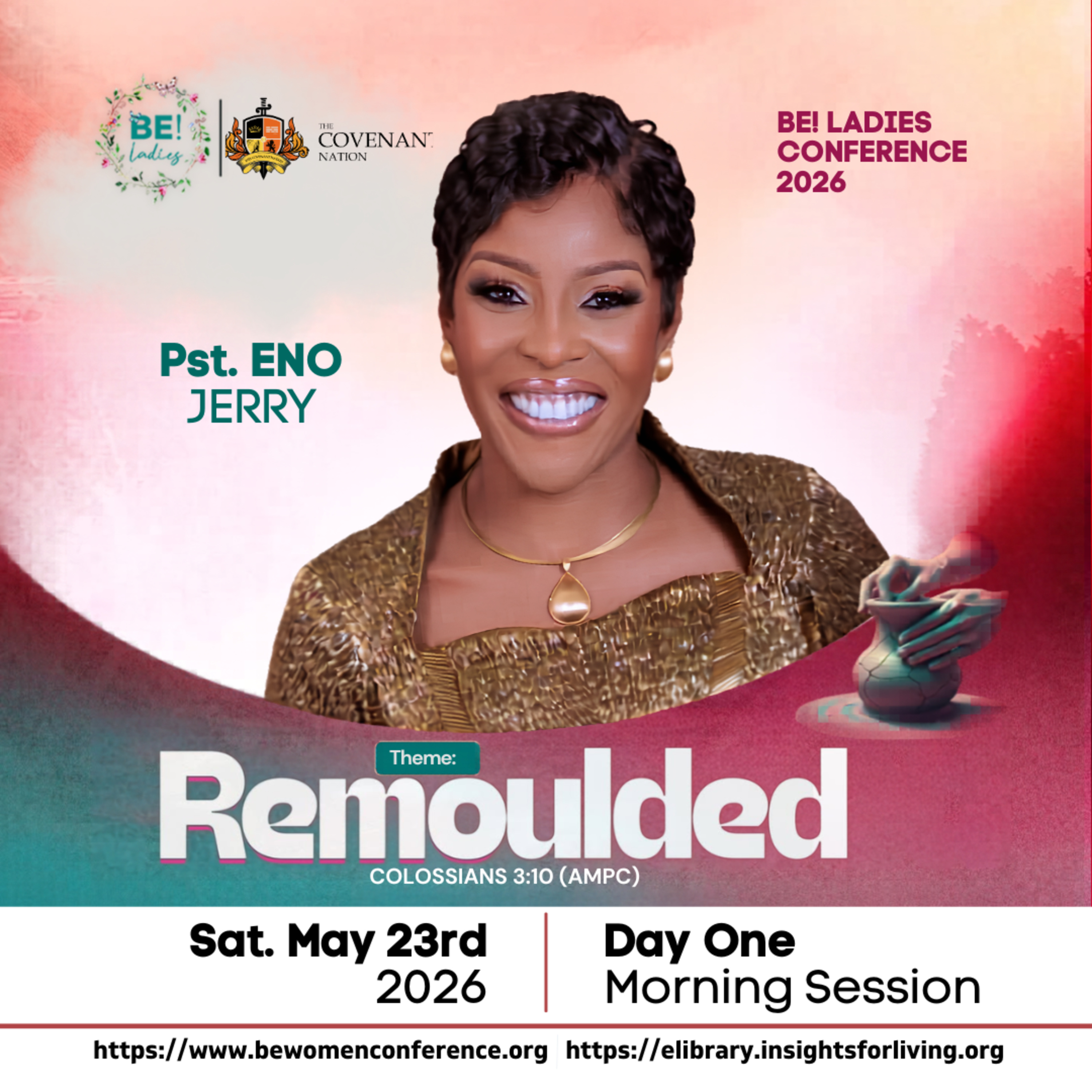 20260523_BE! LADIES CONFERENCE 2026 DAY 1 MORNING SESSION PASTOR ENO JERRY episode artwork