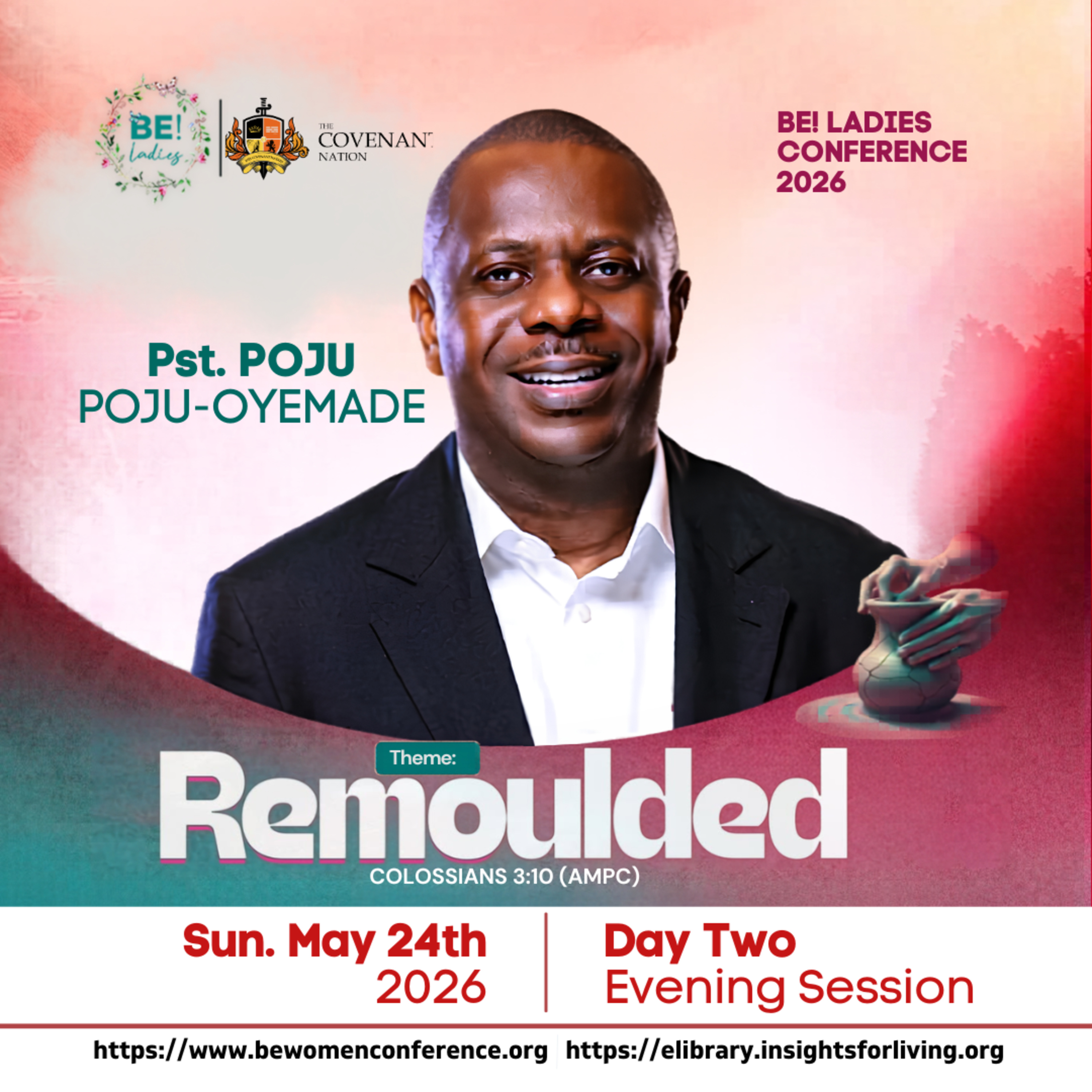 20260524_BE! LADIES CONFERENCE 2026 DAY 2 EVENING SESSION PASTOR POJU OYEMADE episode artwork