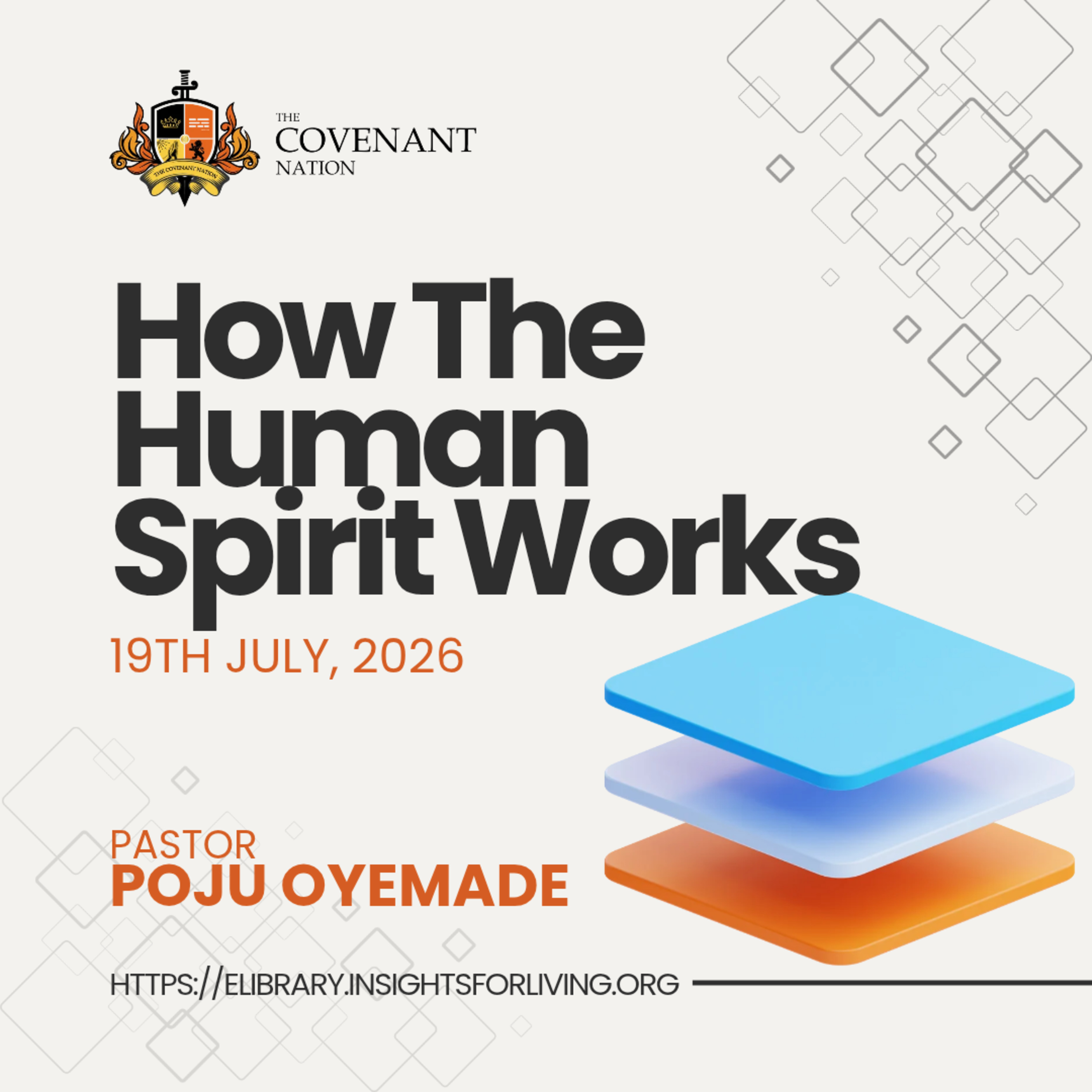 20260719_New Creation Realities_How The Human Spirit Works