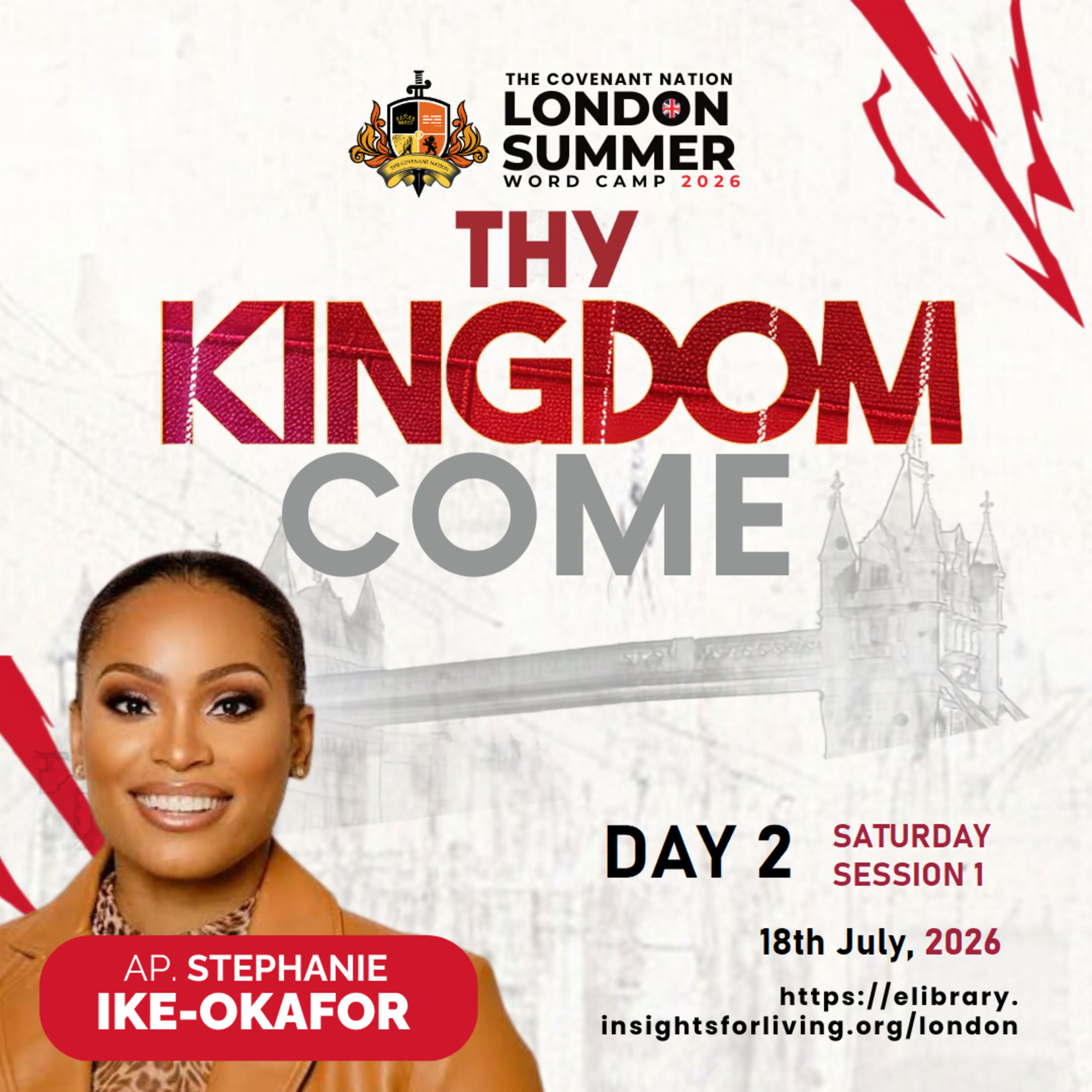 LSWC DAY 2 MORNING SESSION APOSTLE STEPHANIE IKE-OKAFOR