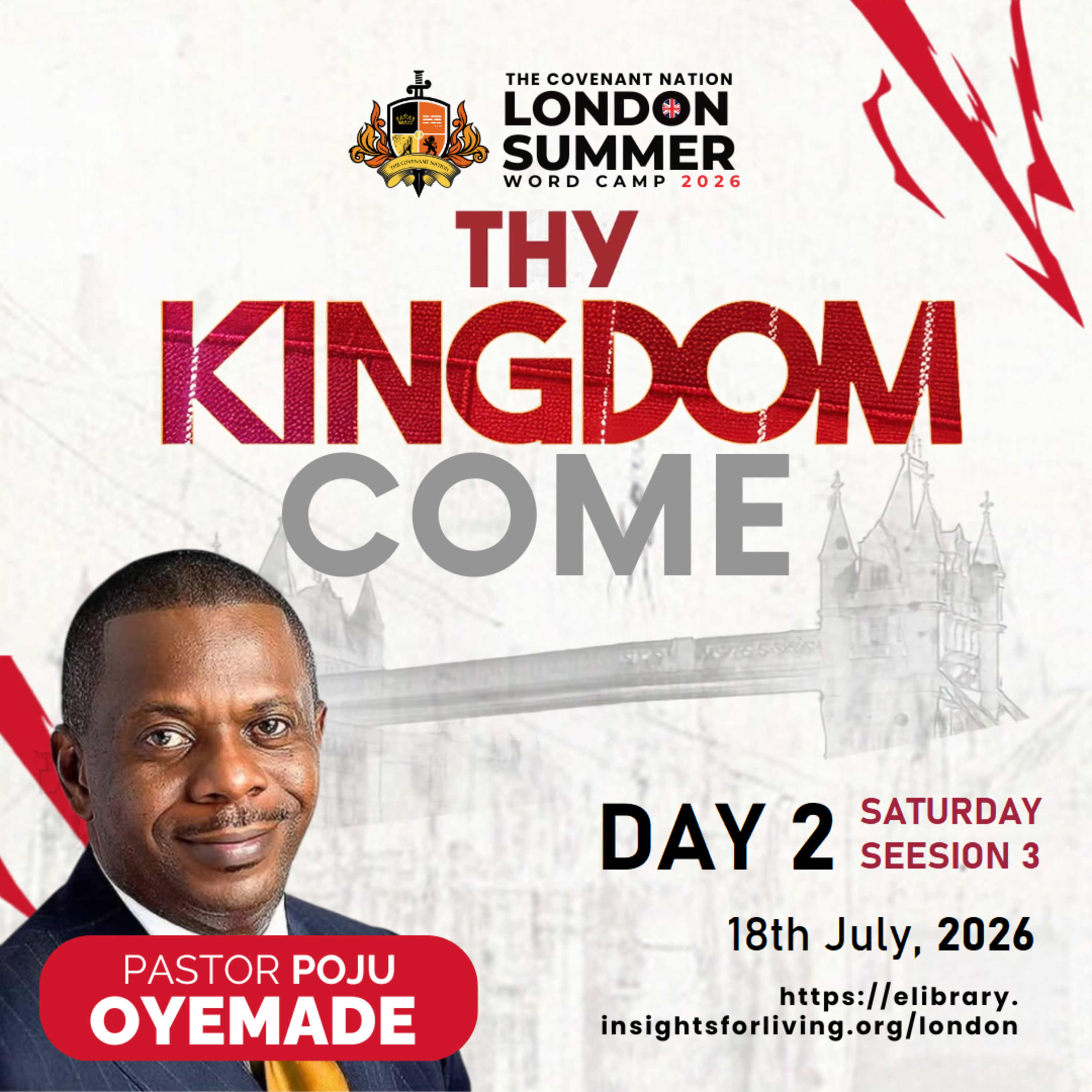 LSWC DAY 2 AFTERNOON SESSION PASTOR POJU OYEMADE