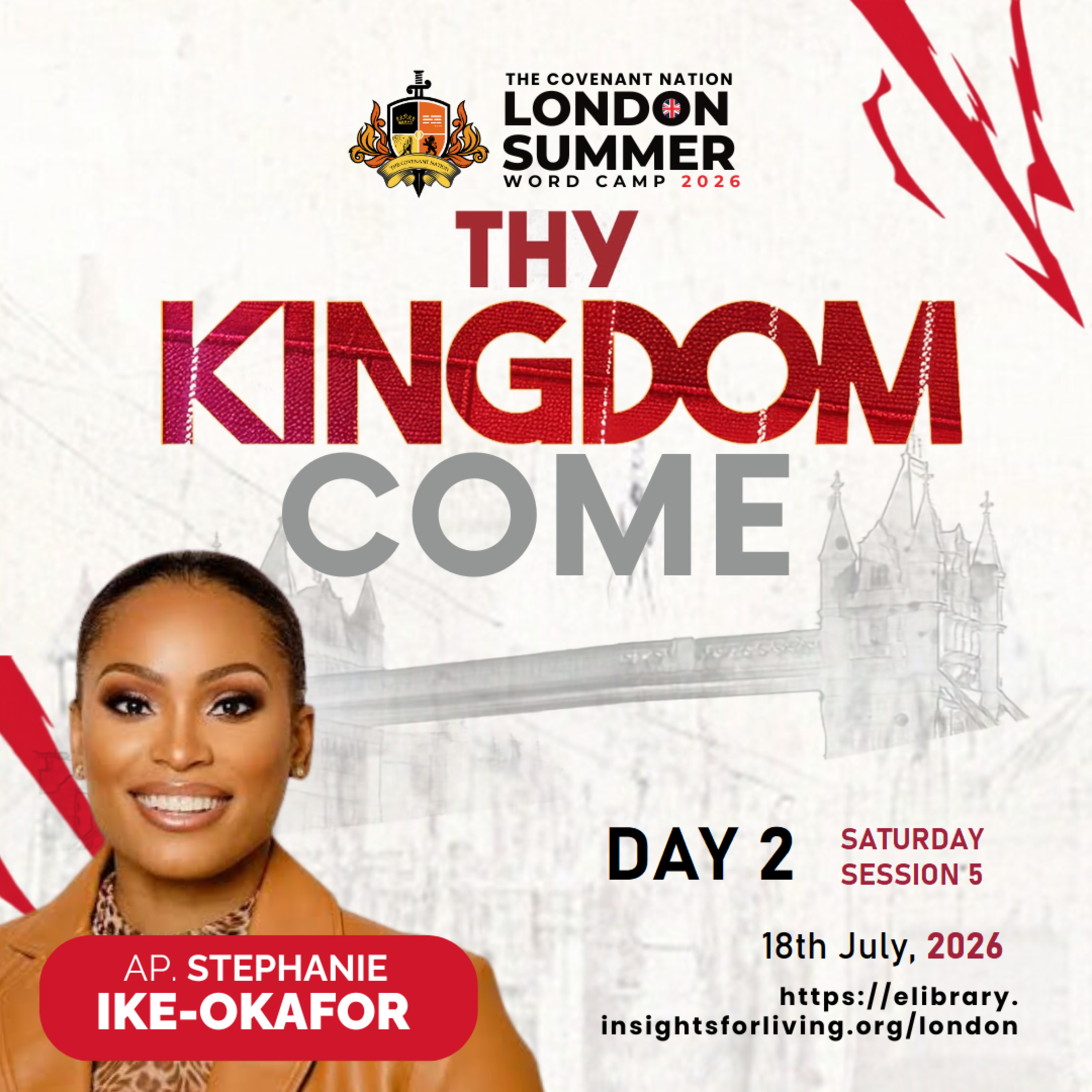 LSWC DAY 2 EVENING SESSION APOSTLE STEPHANIE IKE-OKAFOR