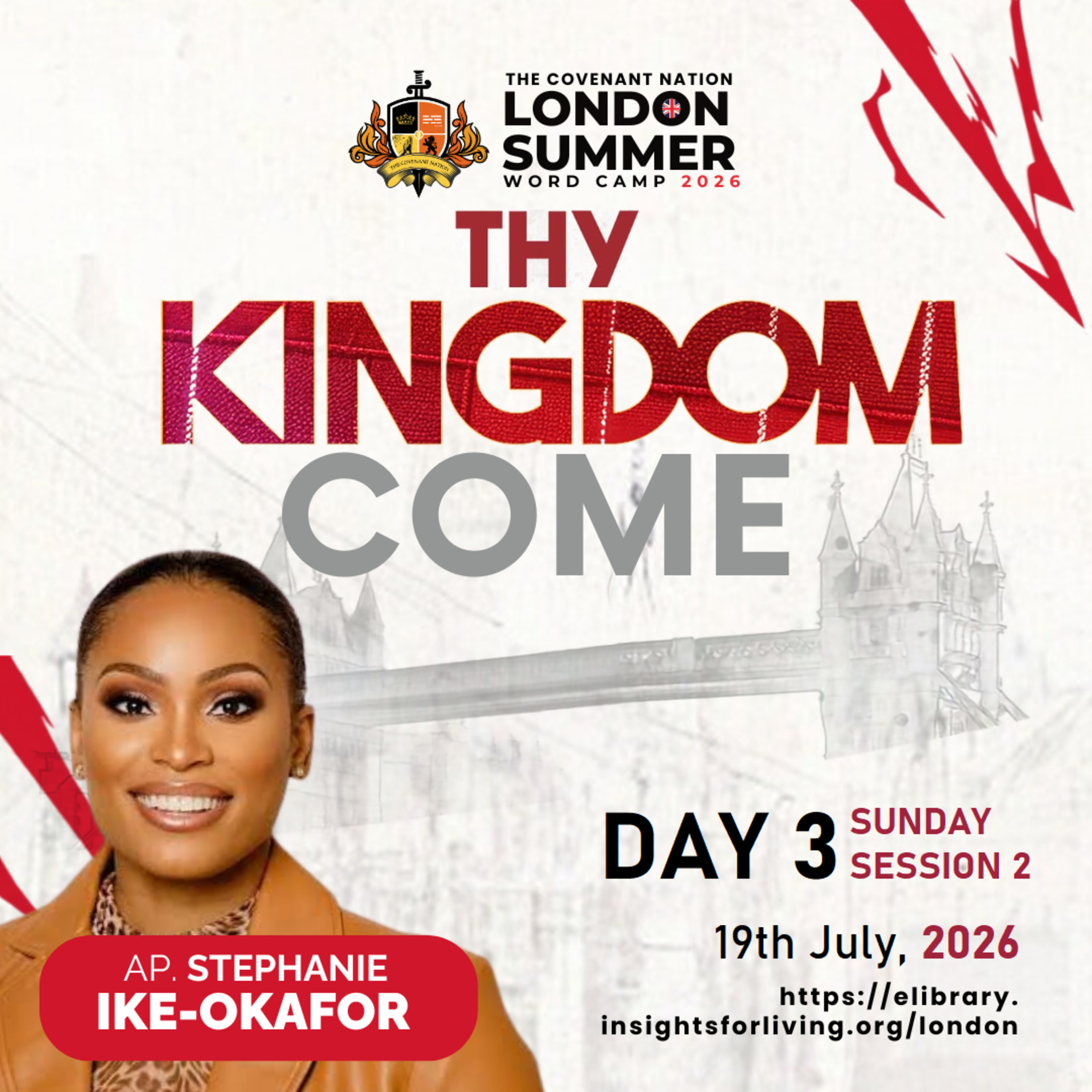 LSWC DAY 3 MORNING SESSION APOSTLE STEPHANIE IKE-OKAFOR