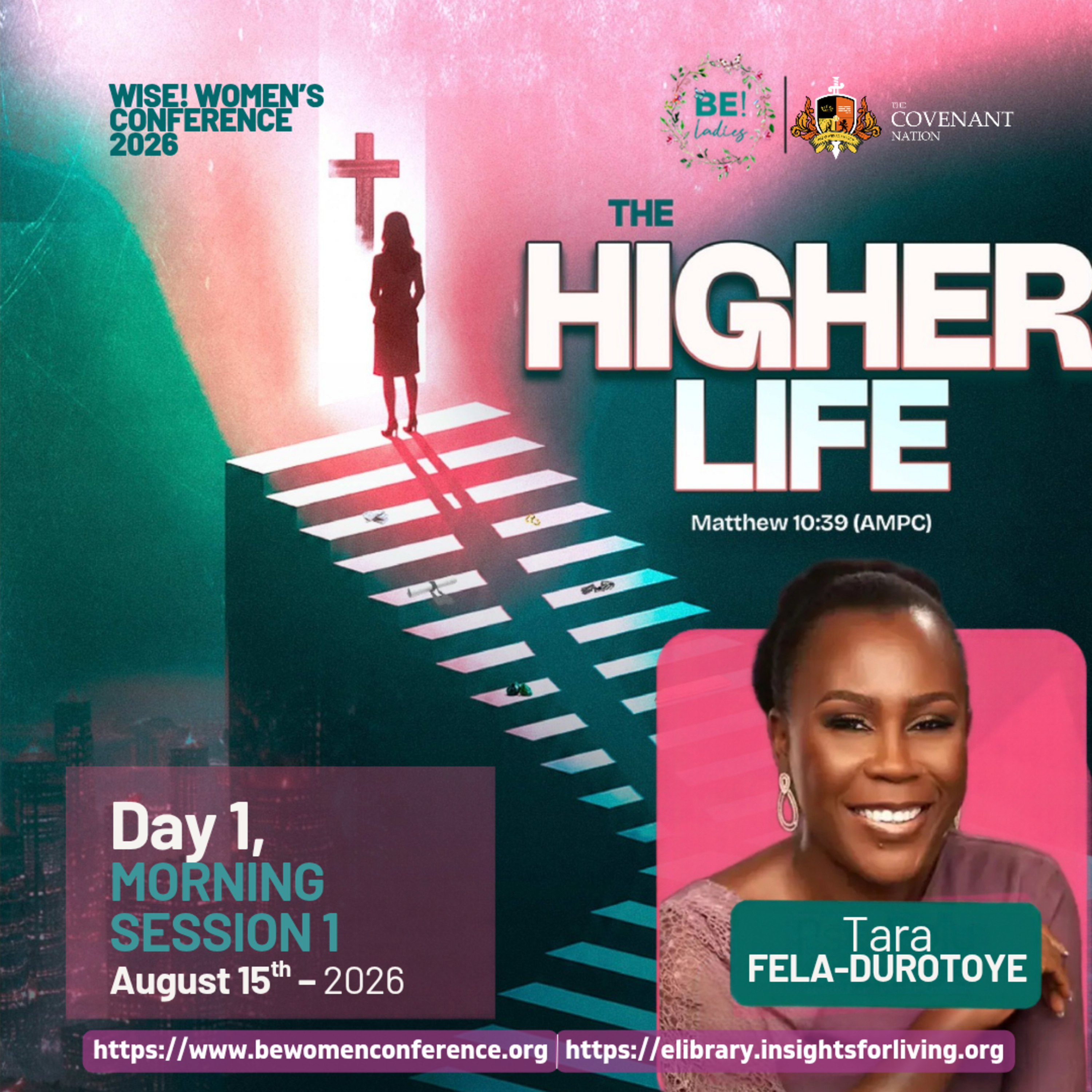 BE! WOMEN CONFERENCE 2026 DAY 1 MORNING SESSION TARA FELA-DUROTOYE