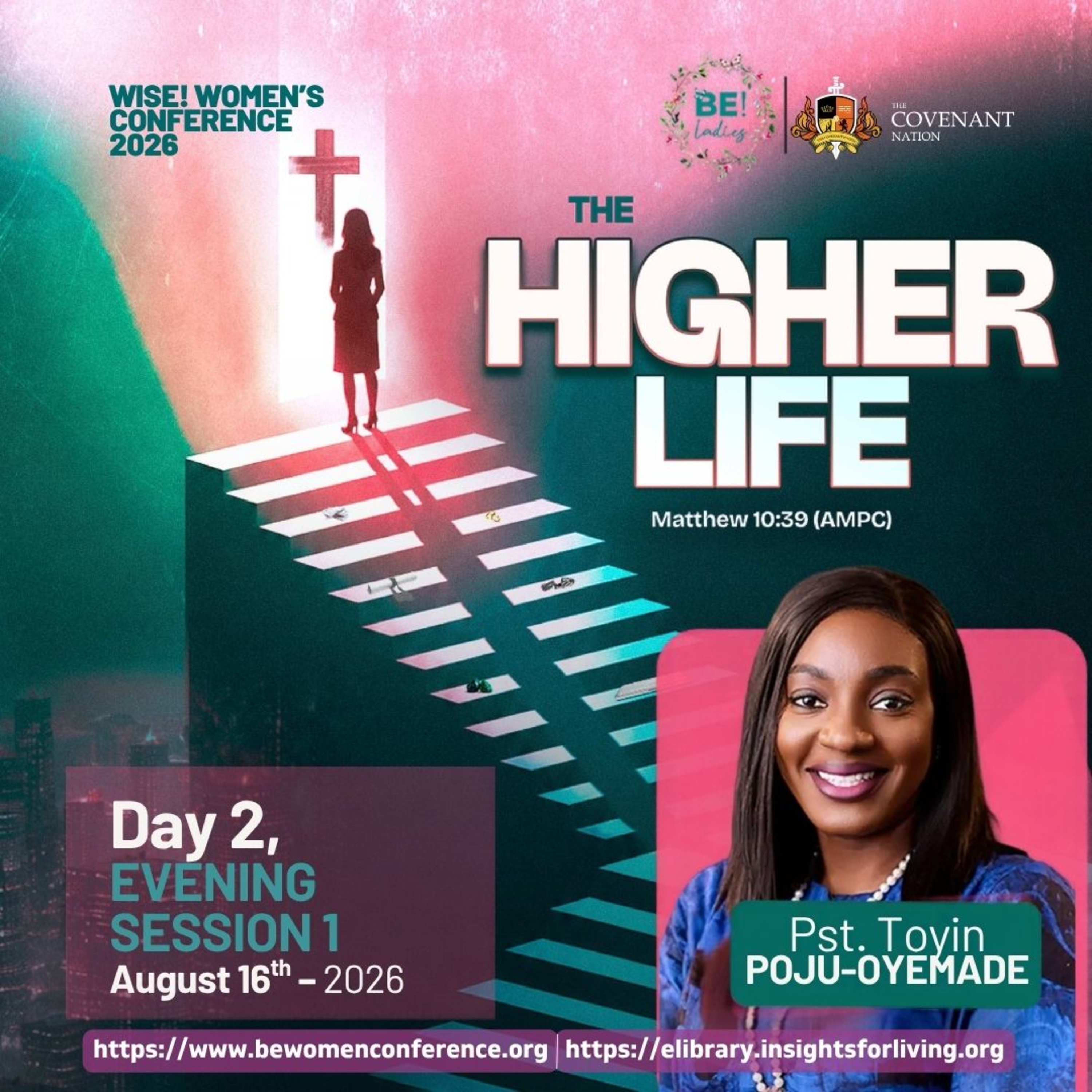 BE! WOMEN CONFERENCE 2026 DAY 2 PASTOR TOYIN POJU-OYEMADE