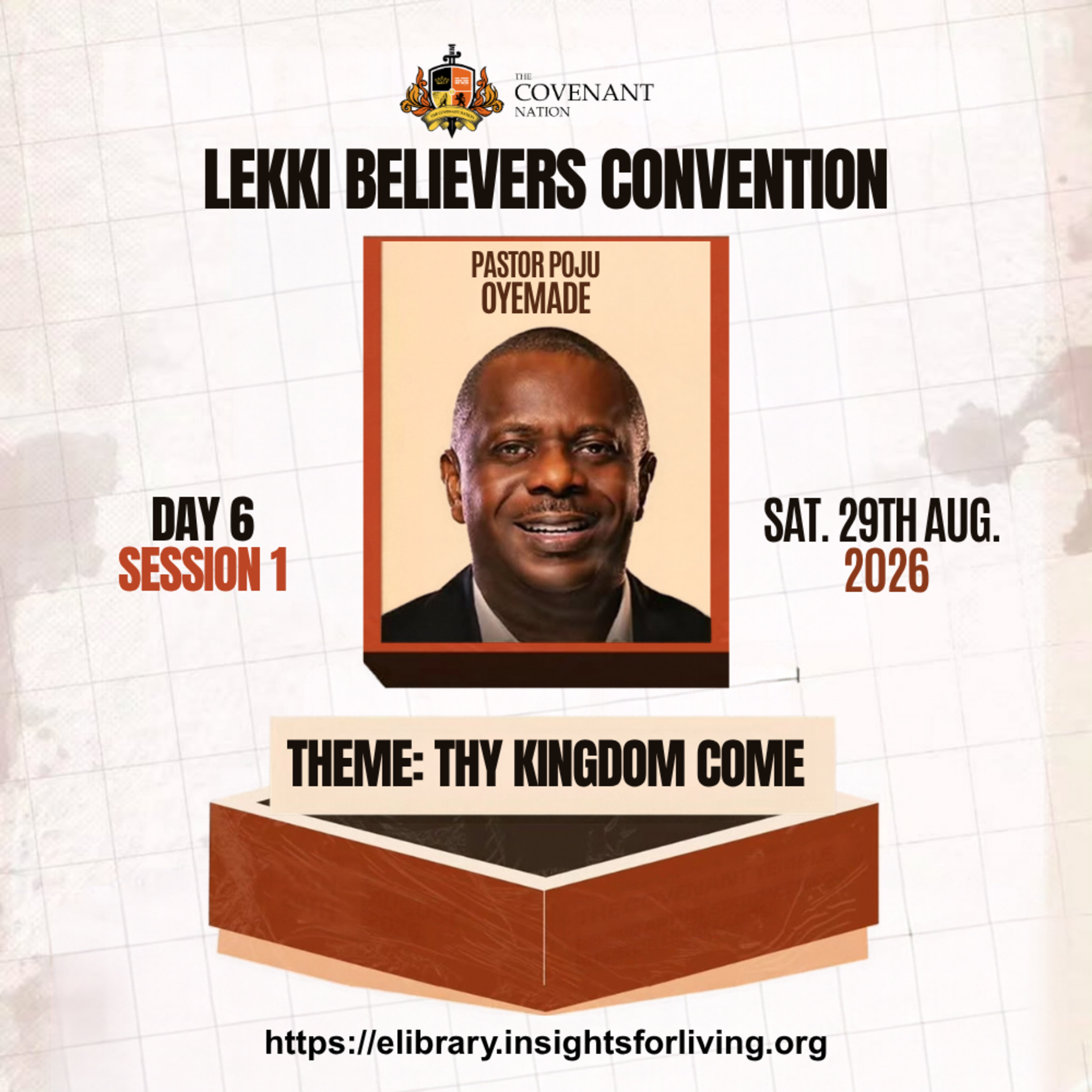 Lekki Believers' Convention 2026 - Pastor Poju Oyemade_Day 6_Session 1 episode artwork