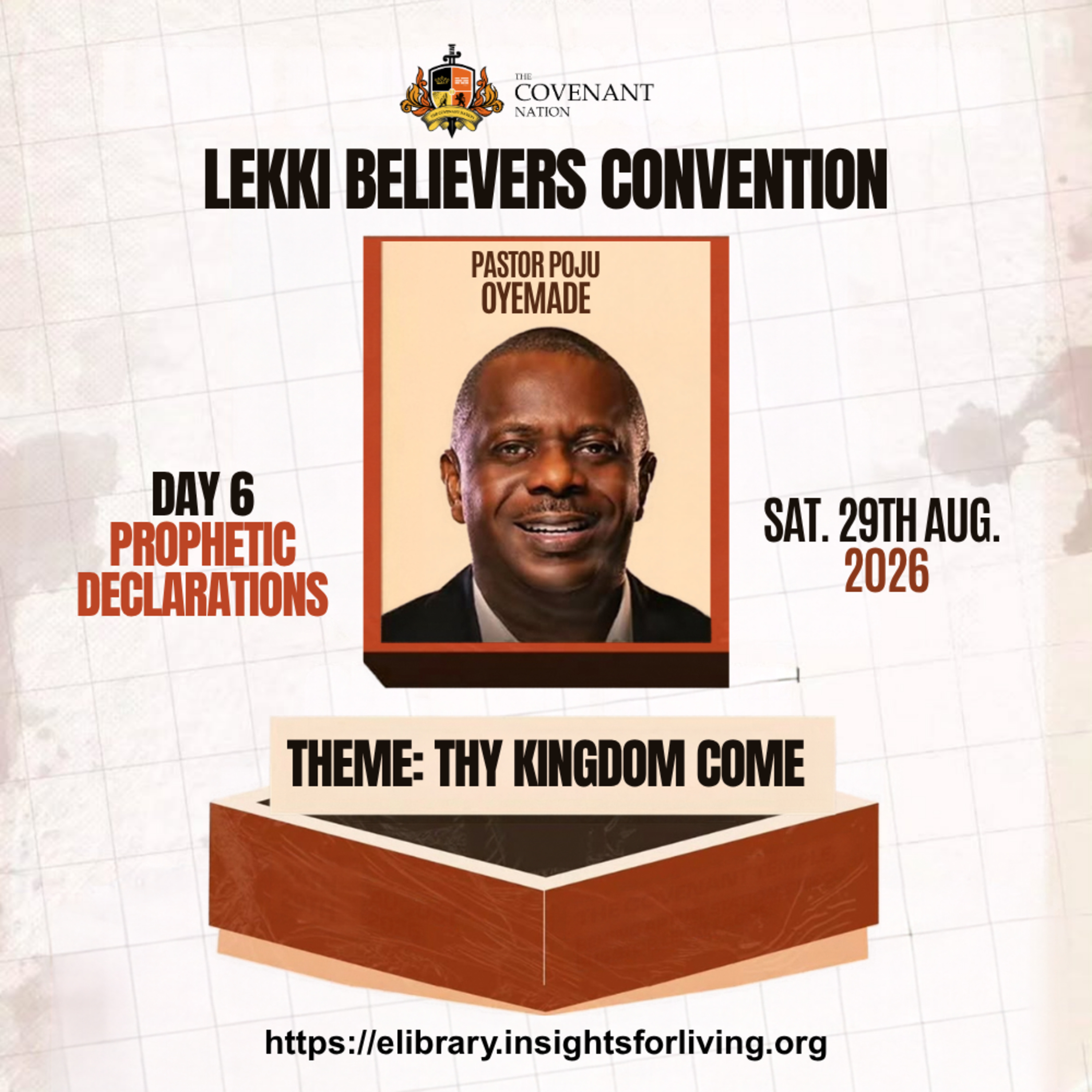 Lekki Believers' Convention 2026 - Pastor Poju Oyemade_Day 6_Prophetic Declarations episode artwork