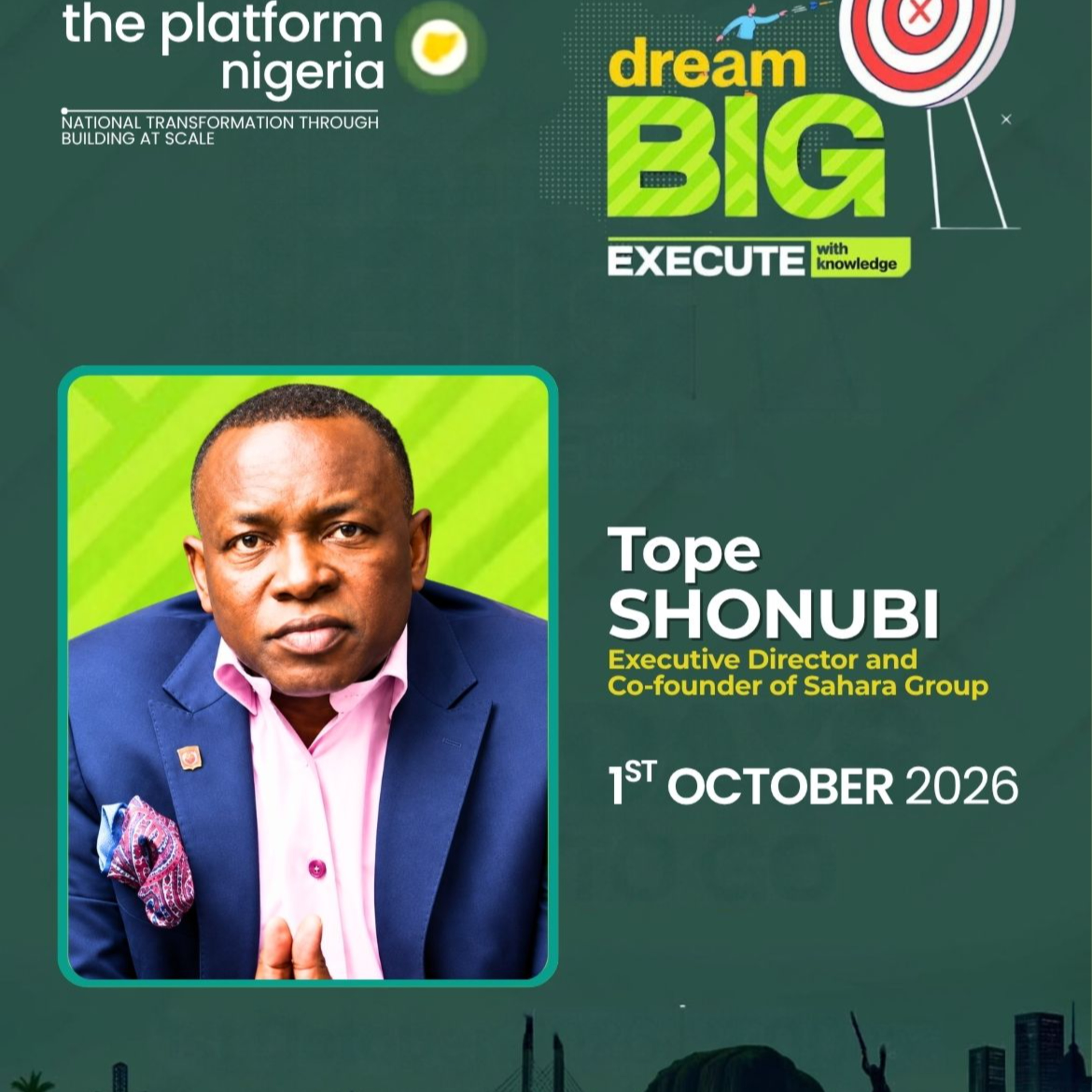 THE PLATFORM NIGERIA Oct 1st 2026 SESSION 3 TOPE SHONUBI