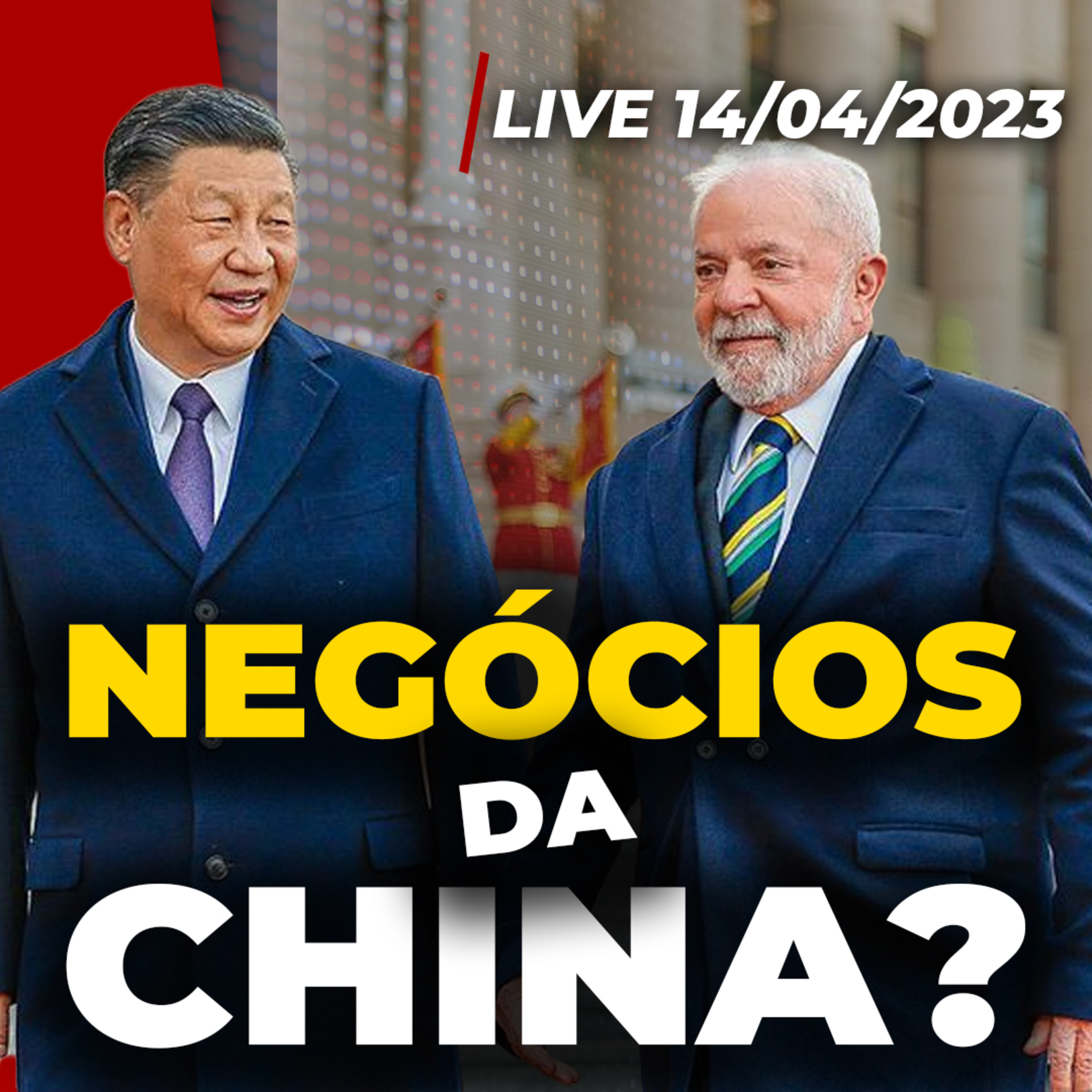 LULA SE APROXIMA DA CHINA | Ibov acumula alta de 5,4% na semana | BB (BBAS3) e Itaú (ITUB4) sobem episode artwork