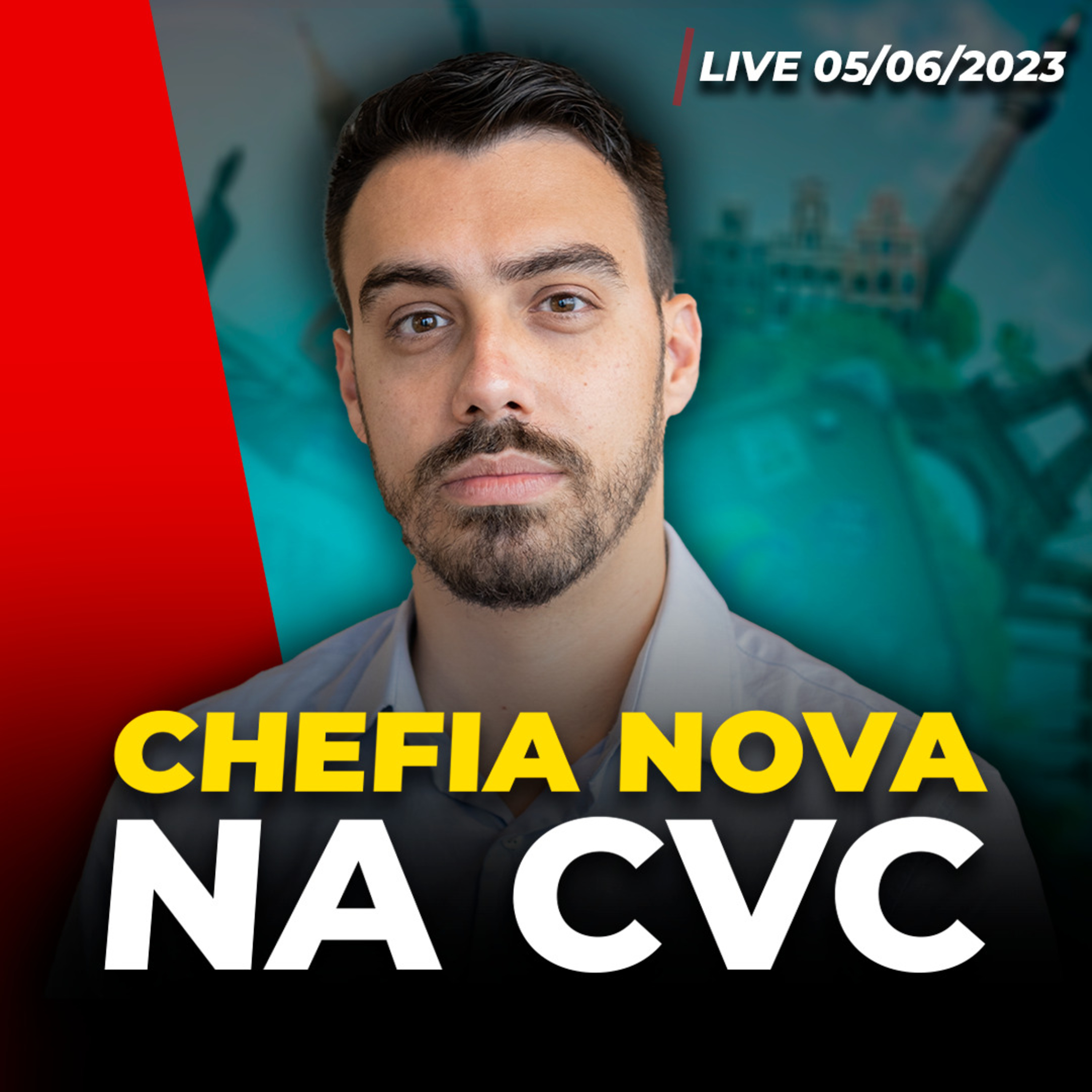 CVC (CVCB3) dispara 11% com novo CEO | Apple (AAPL34) apresenta Vision Pro | Selic vai cair em junho? episode artwork