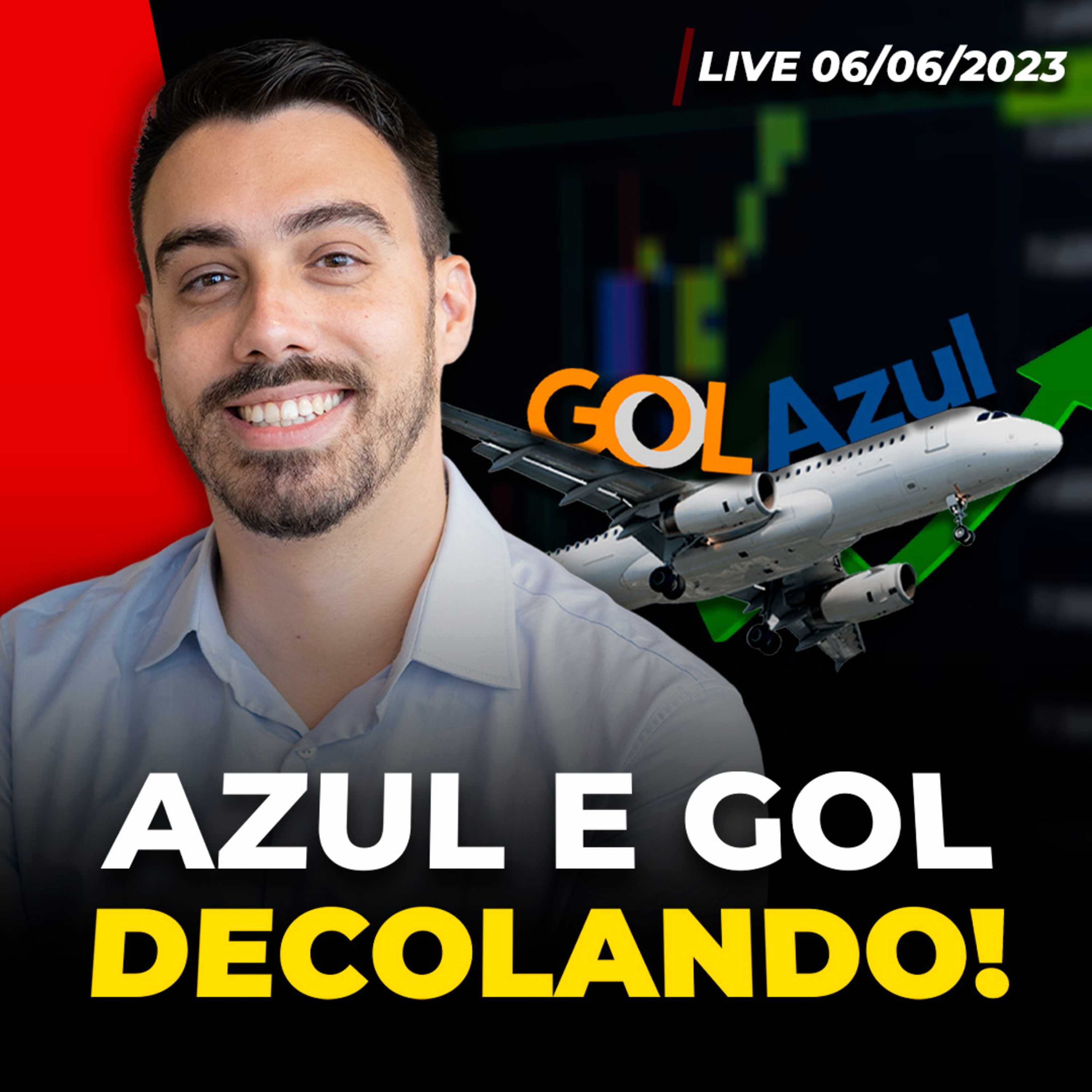 Azul (AZUL4) e Gol (GOLL4) disparam: hora de comprar? | Assaí (ASAI3) sobe 14% | Ibovespa avança episode artwork