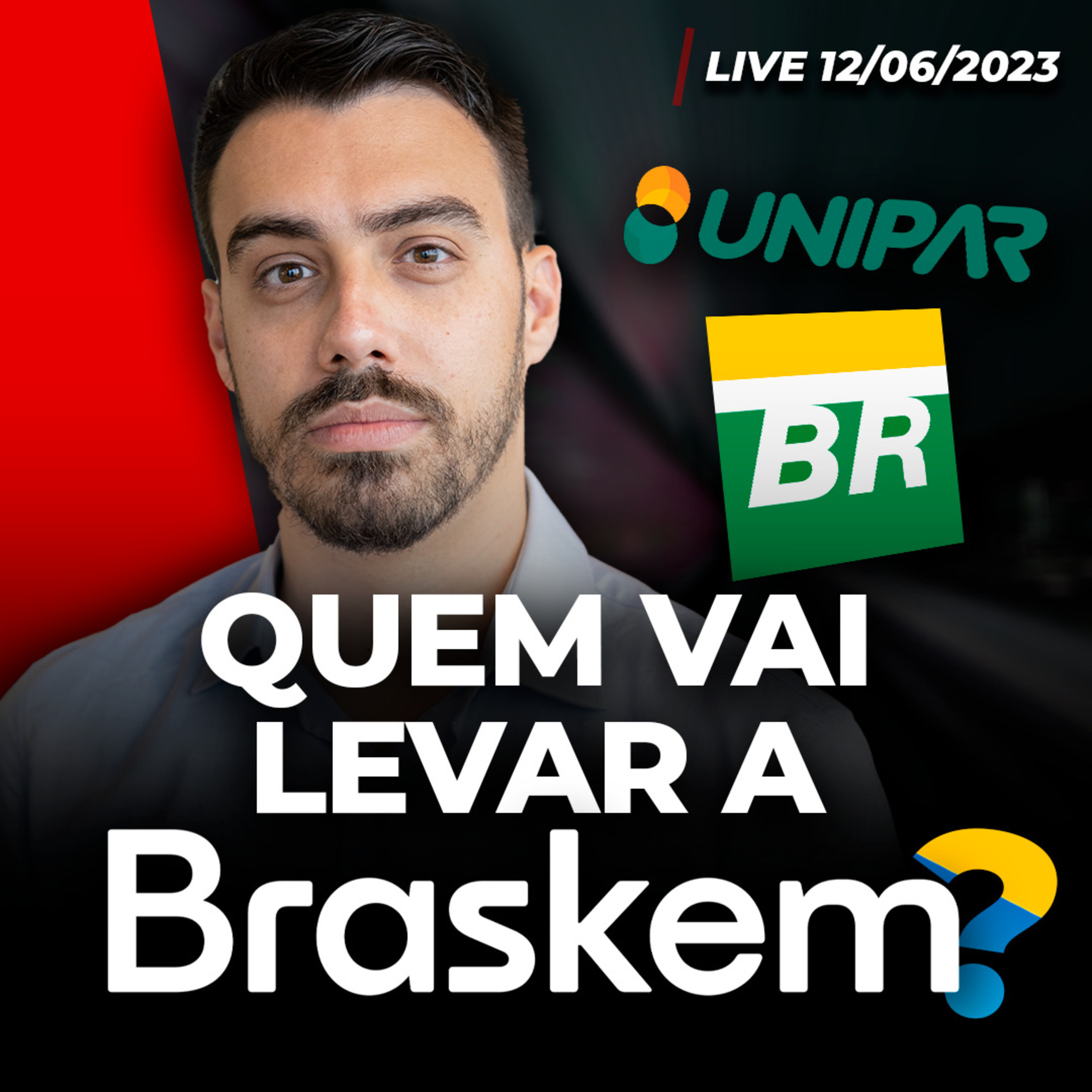 Braskem (BRKM5) dispara com oferta da Unipar (UNIP6) | Vale (VALE3) tomba 25% no ano | Ibov em alta episode artwork