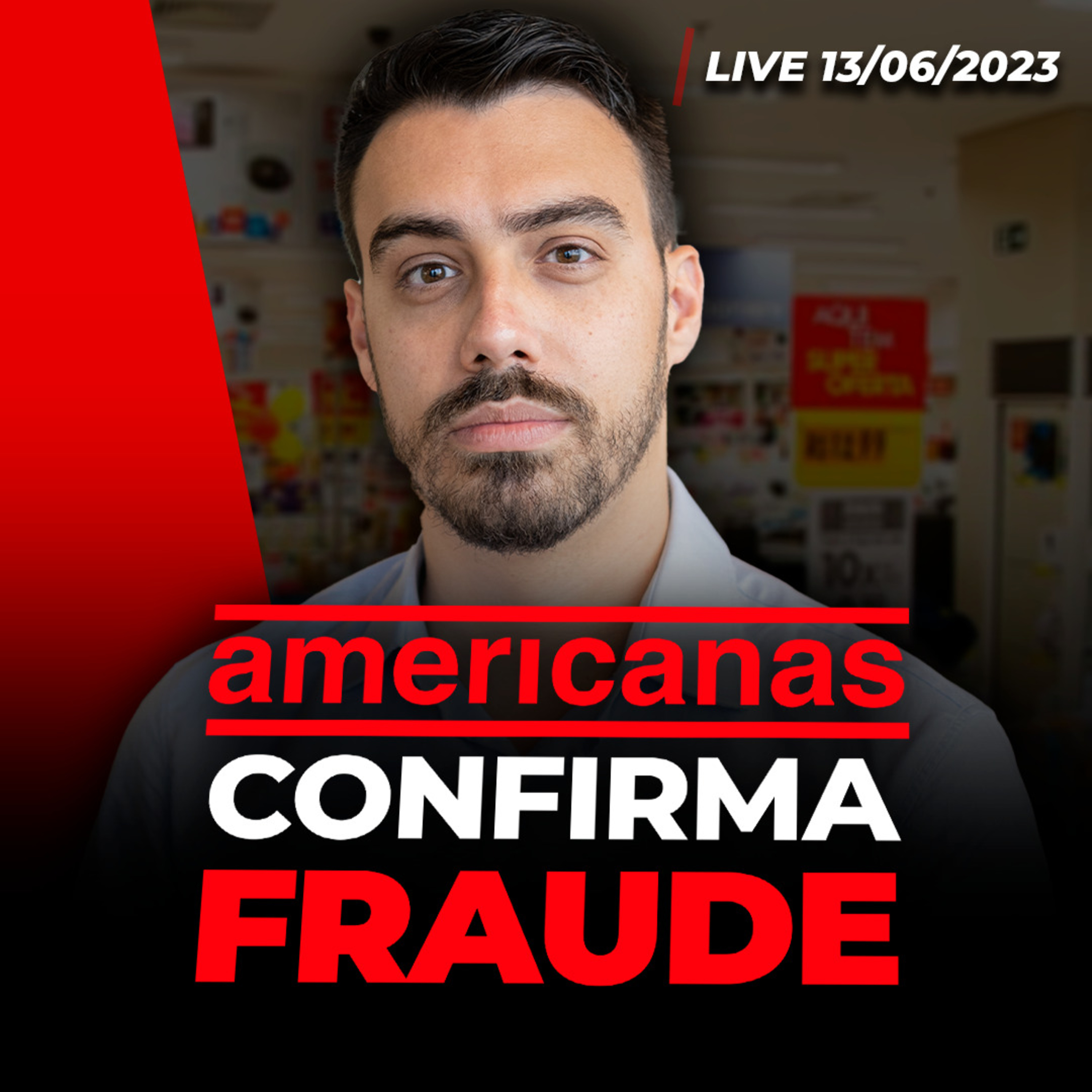 Americanas (AMER3) confirma fraude de R$ 21 bilhões | Ibovespa cai e volta aos 116 mil pontos episode artwork