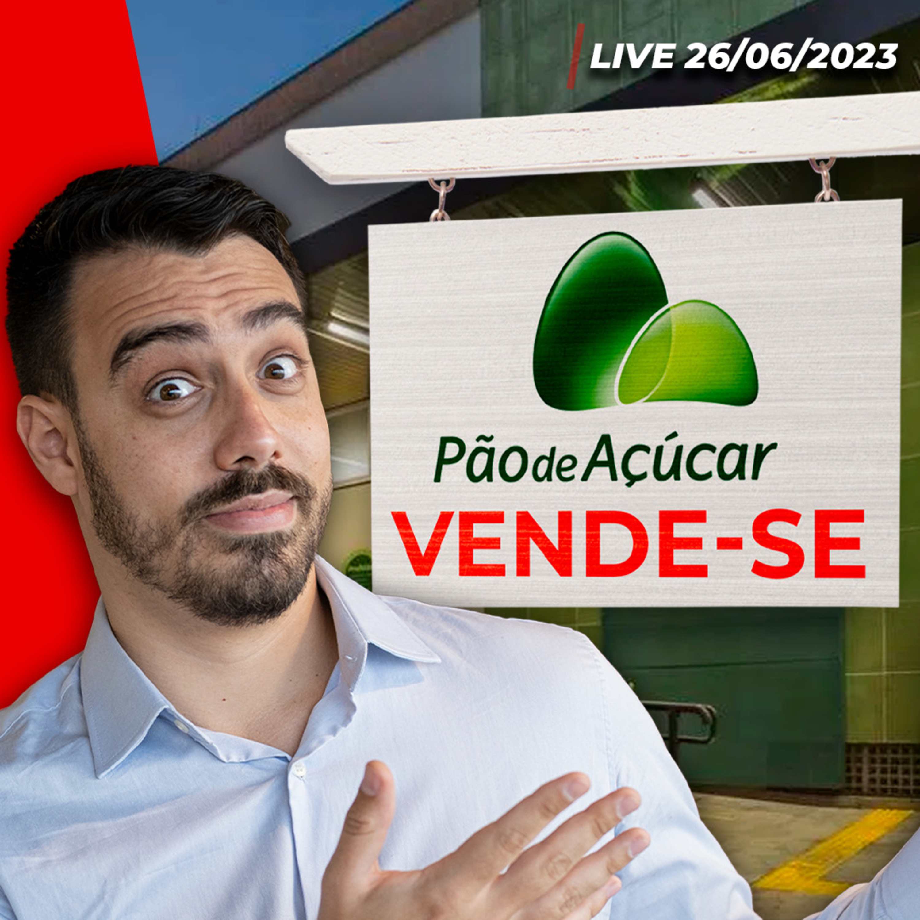 Casino pode vender Pão de Açúcar (PCAR3) | Ibovespa cai 0,62% | Mercado espera ata do Copom e CMN episode artwork