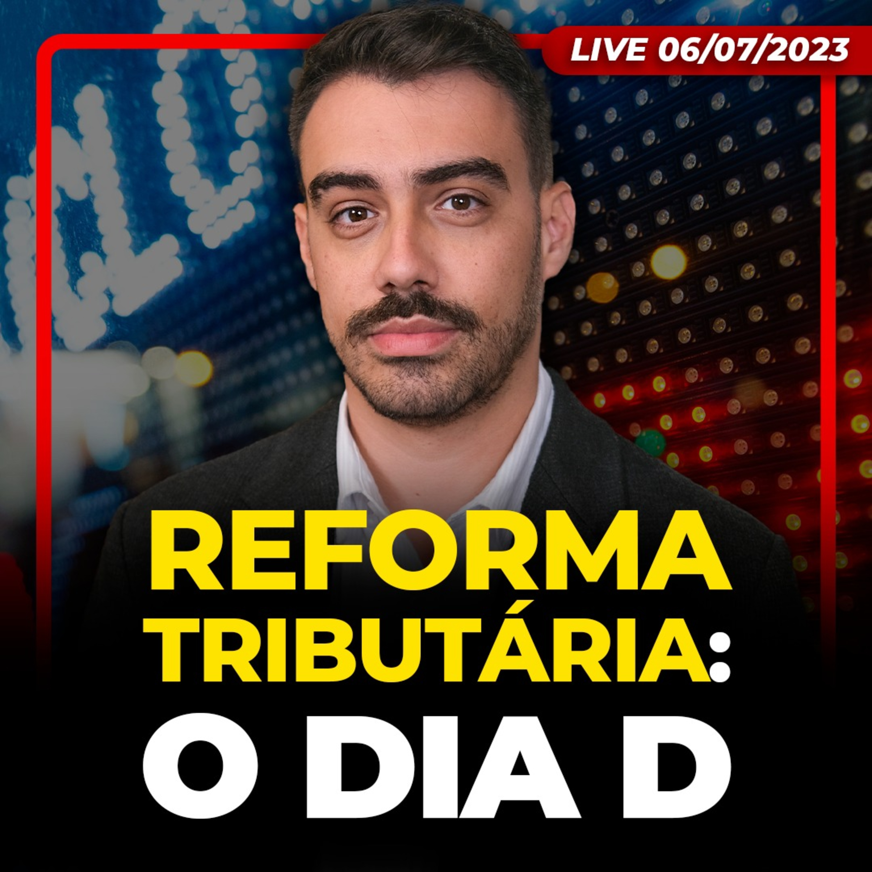 Reforma tributária no foco | Bolsonaro X Tarcísio | EUA derrubam bolsas pelo mundo | Ibov cai 1,8% episode artwork