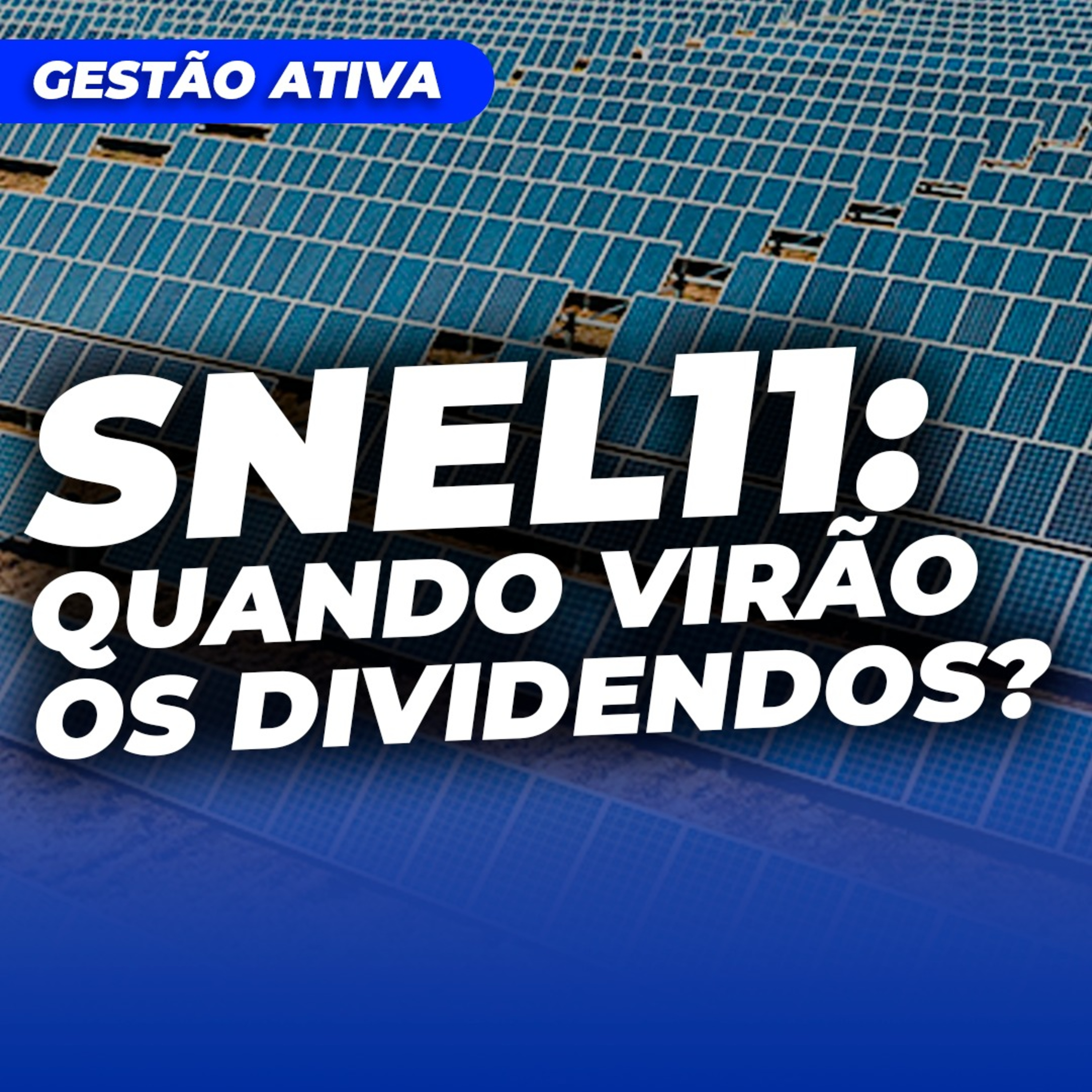 SNEL11: Novos contratos, dividendos e como ganhar dinheiro com energia limpa | Gestão Ativa episode artwork